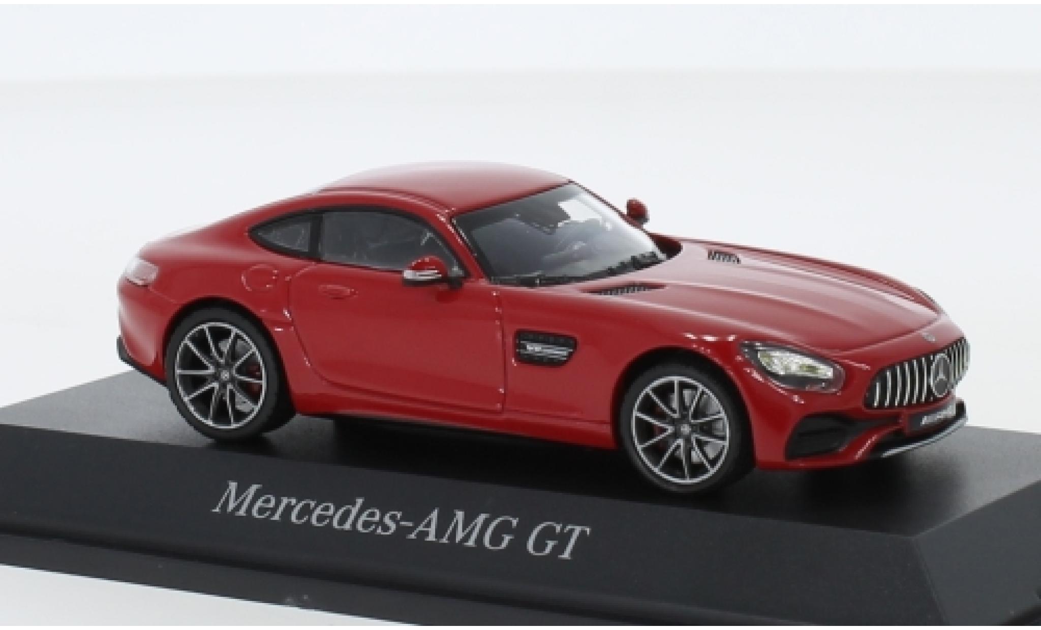 Mercedes AMG GT 1/43 Norev (C190) rood modelauto