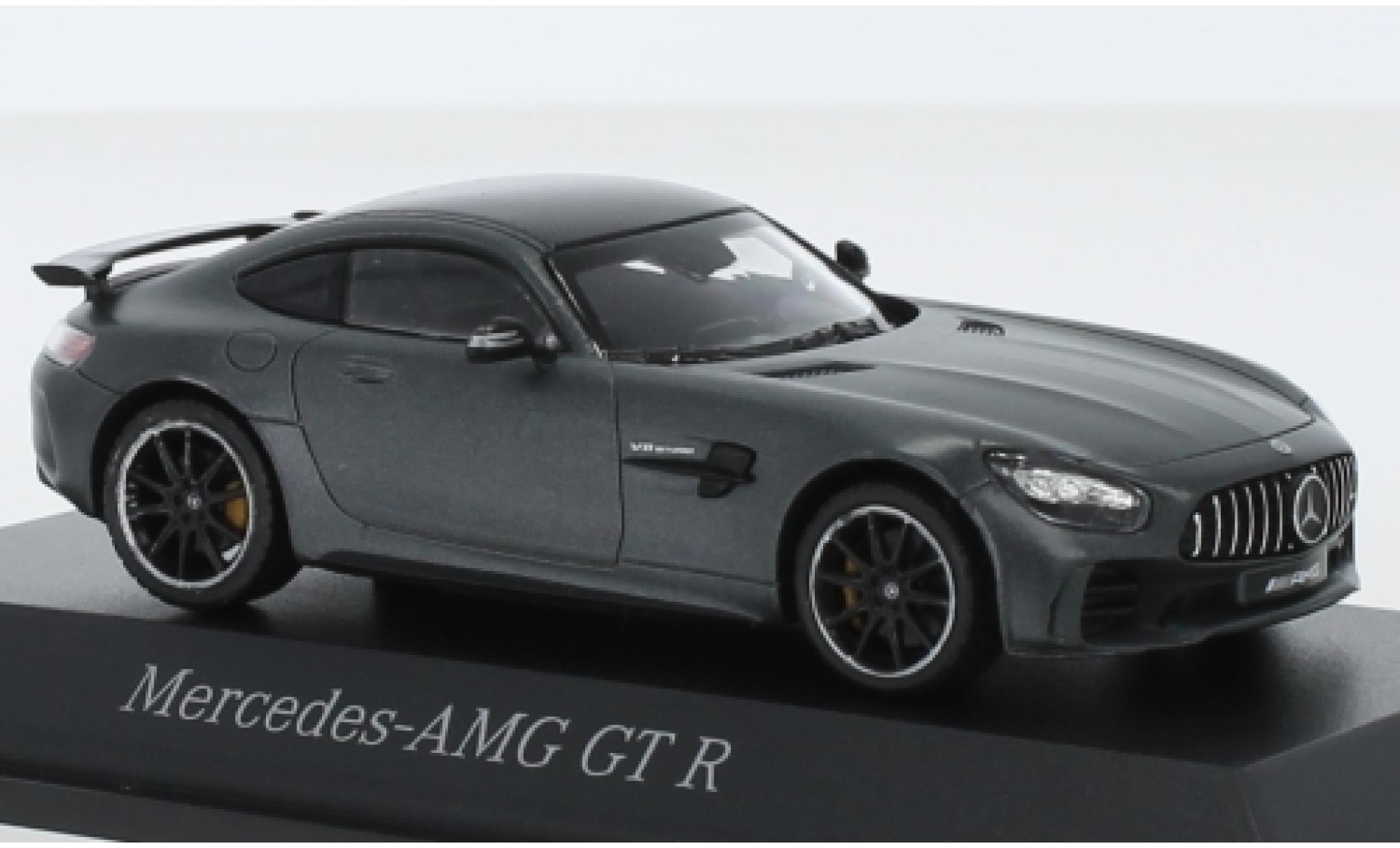 Mercedes AMG GT 1/43 Norev R (C190) matt-grijs modelauto