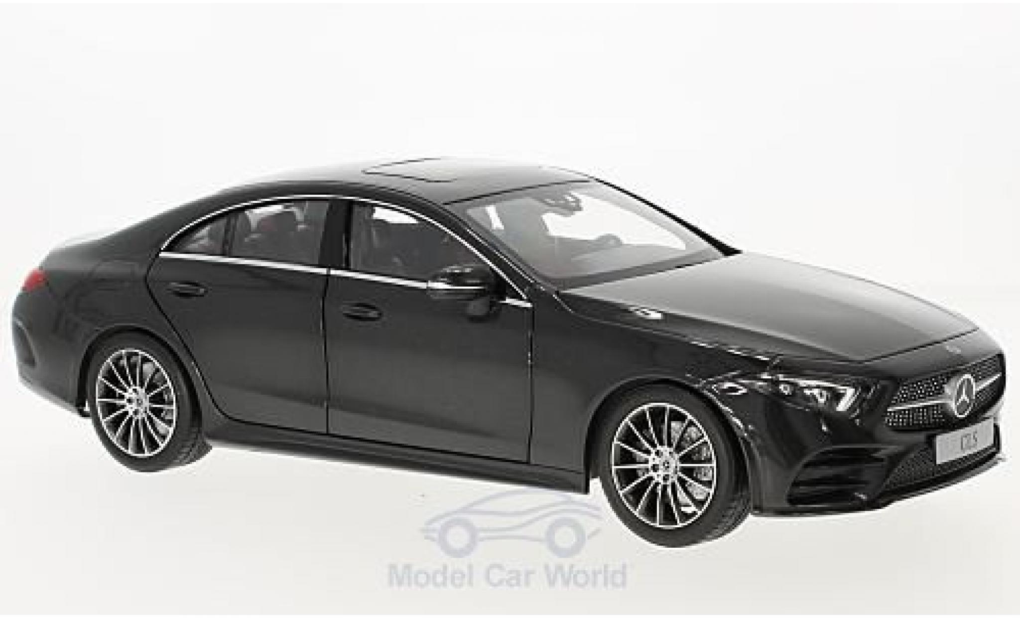 Mercedes CLS 1/18 Norev Coupe (C257) metallic grijs 2018 modelauto
