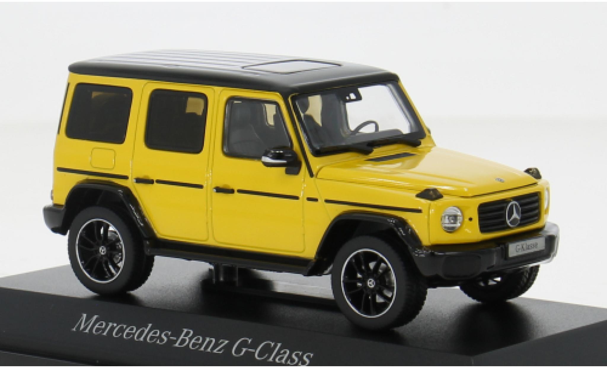 Mercedes Classe G 1/43 I Norev (W465) geel/zwart 1:43 modelauto