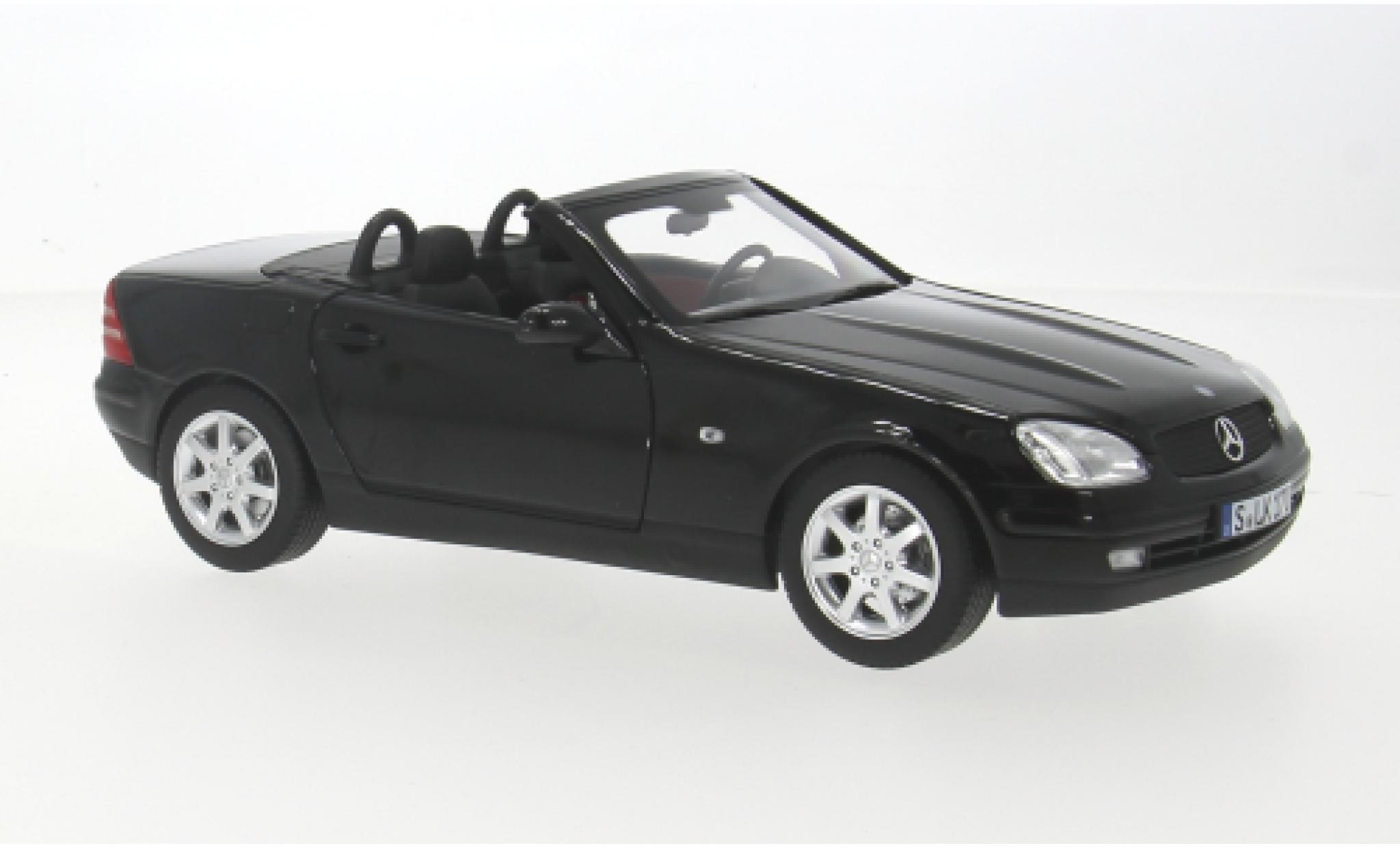 Mercedes Classe SLK 1/18 I Norev SLK (R170) zwart 1:18 modelauto