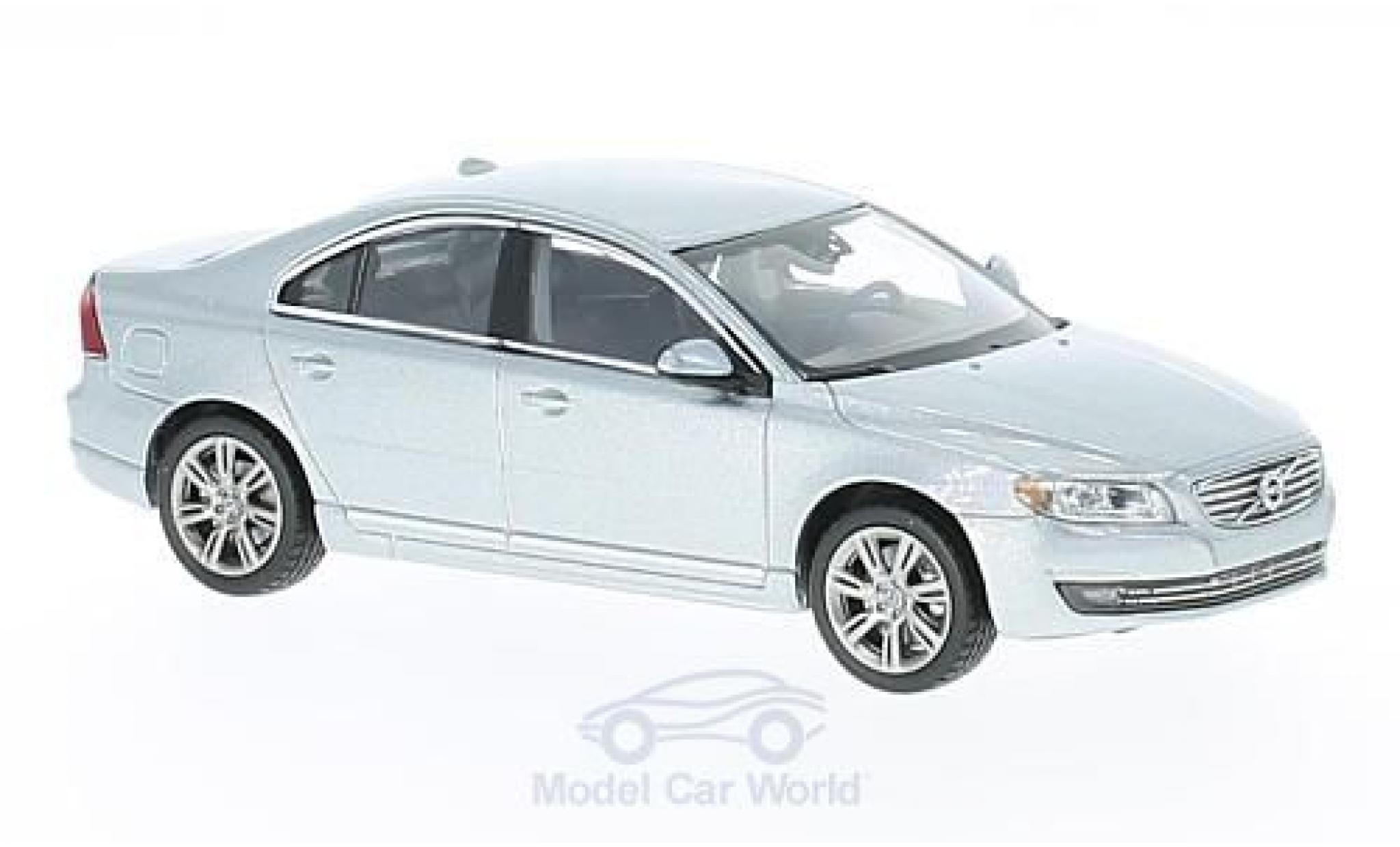 Volvo S80 1/43 Norev grijs 2015 modelauto