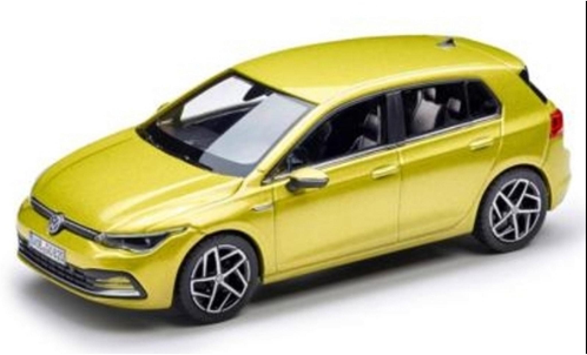 Volkswagen Golf 1/43 Norev VIII metallic groen 2020 modelauto