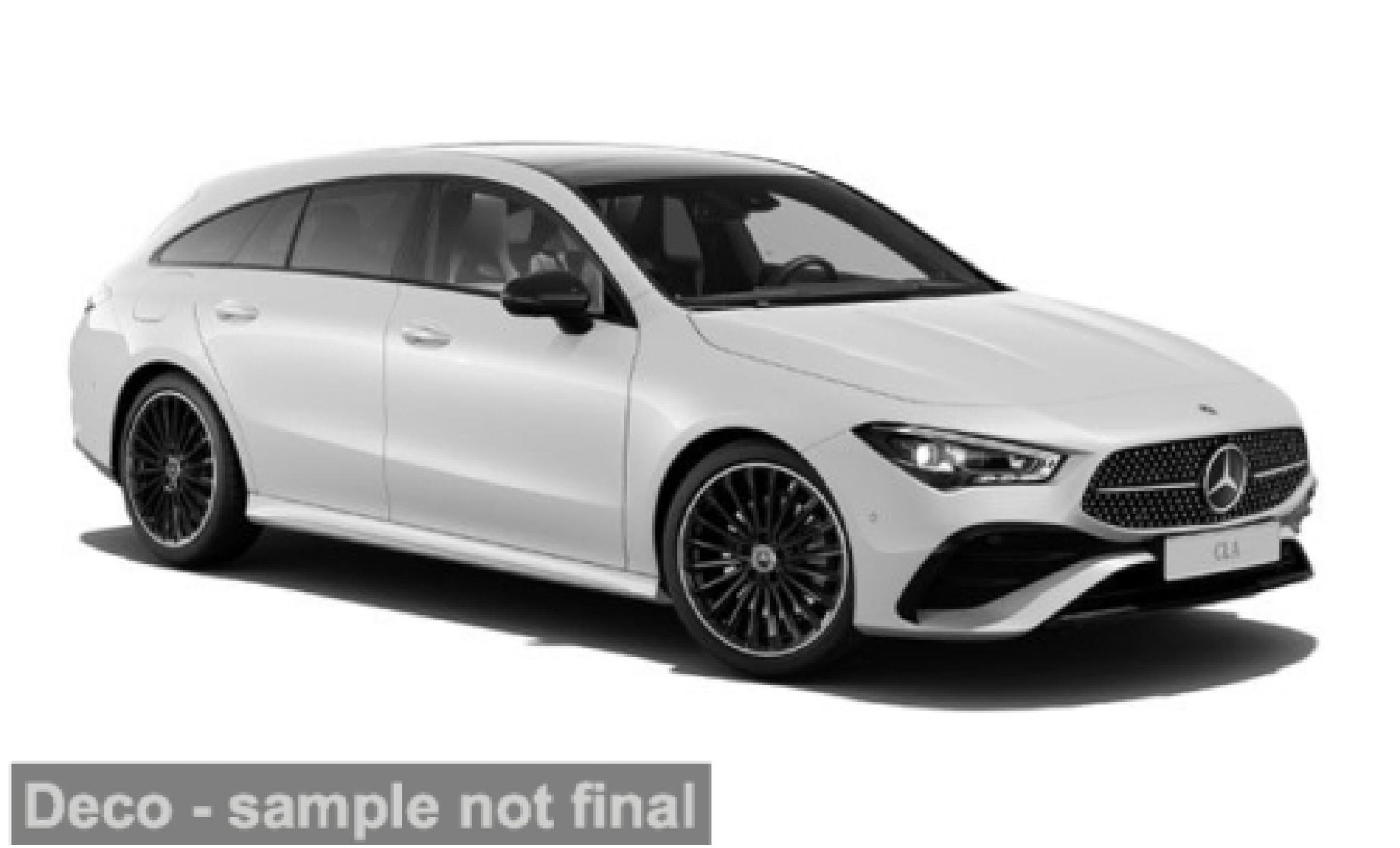 Mercedes CLA 1/18 I NZG Shooting Brake (X174) BEV grijs 1:18 modelauto
