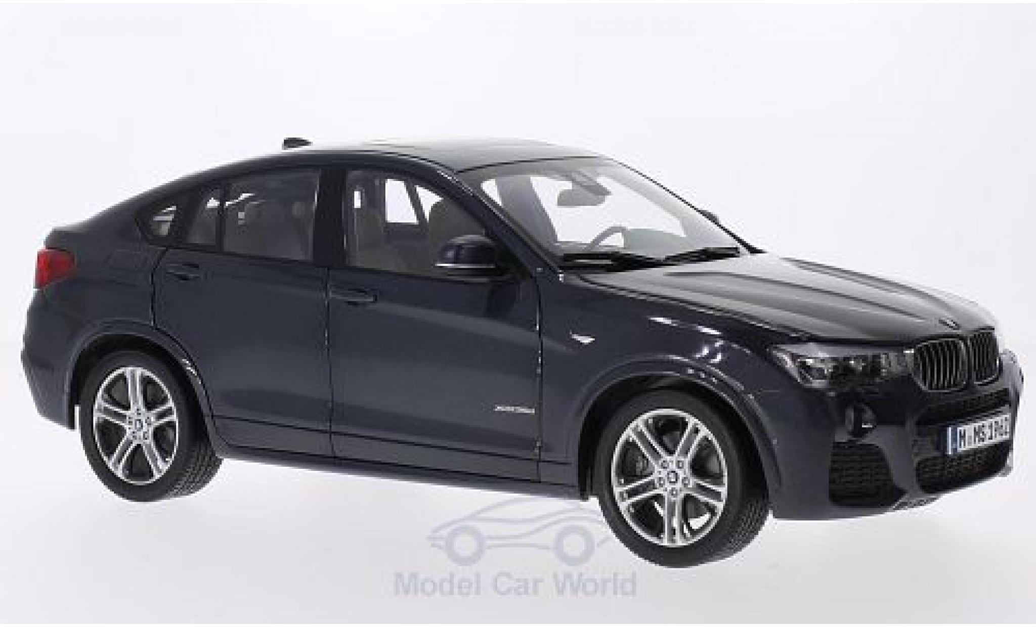 Bmw X4 F26 1/18 Paragon (F26) metallic grijs 2015 modelauto
