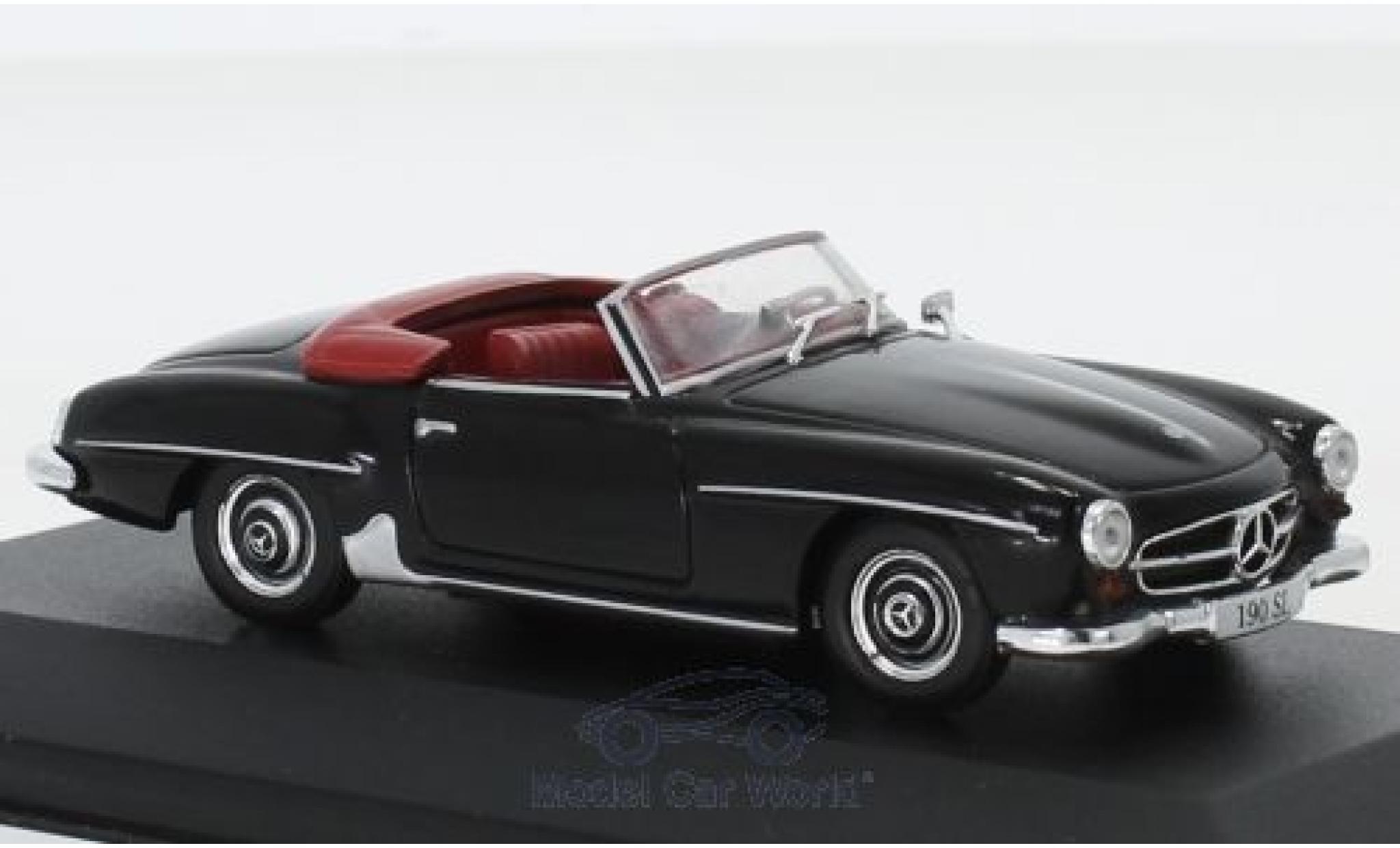 Mercedes 190 1/43 Pct SL (W121) zwart 1955 modelauto