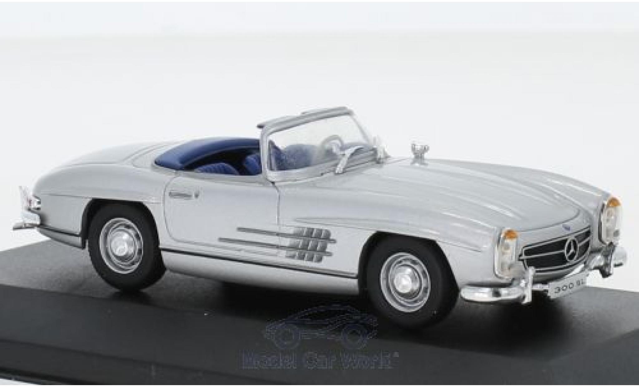 Mercedes 300 1/43 Pct SL Roadster (W198) grijs 1957 modelauto
