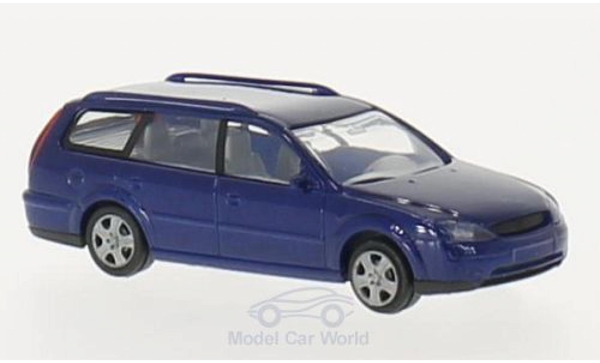 Ford Mondeo 1/87 Rietze Turnier blauw 2000 modelauto