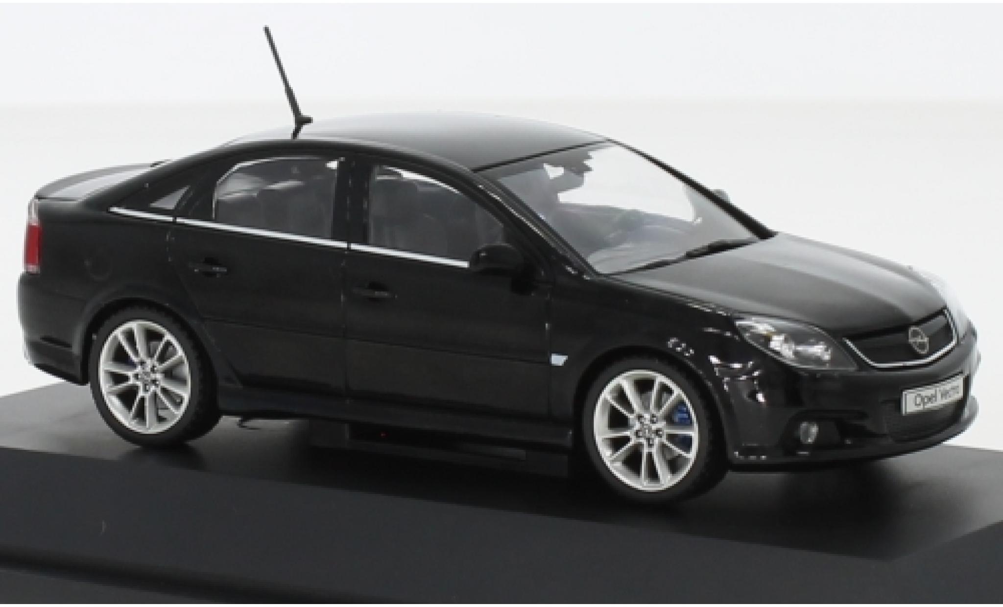 Opel Vectra 1/43 Schuco C OPC metallic zwart modelauto