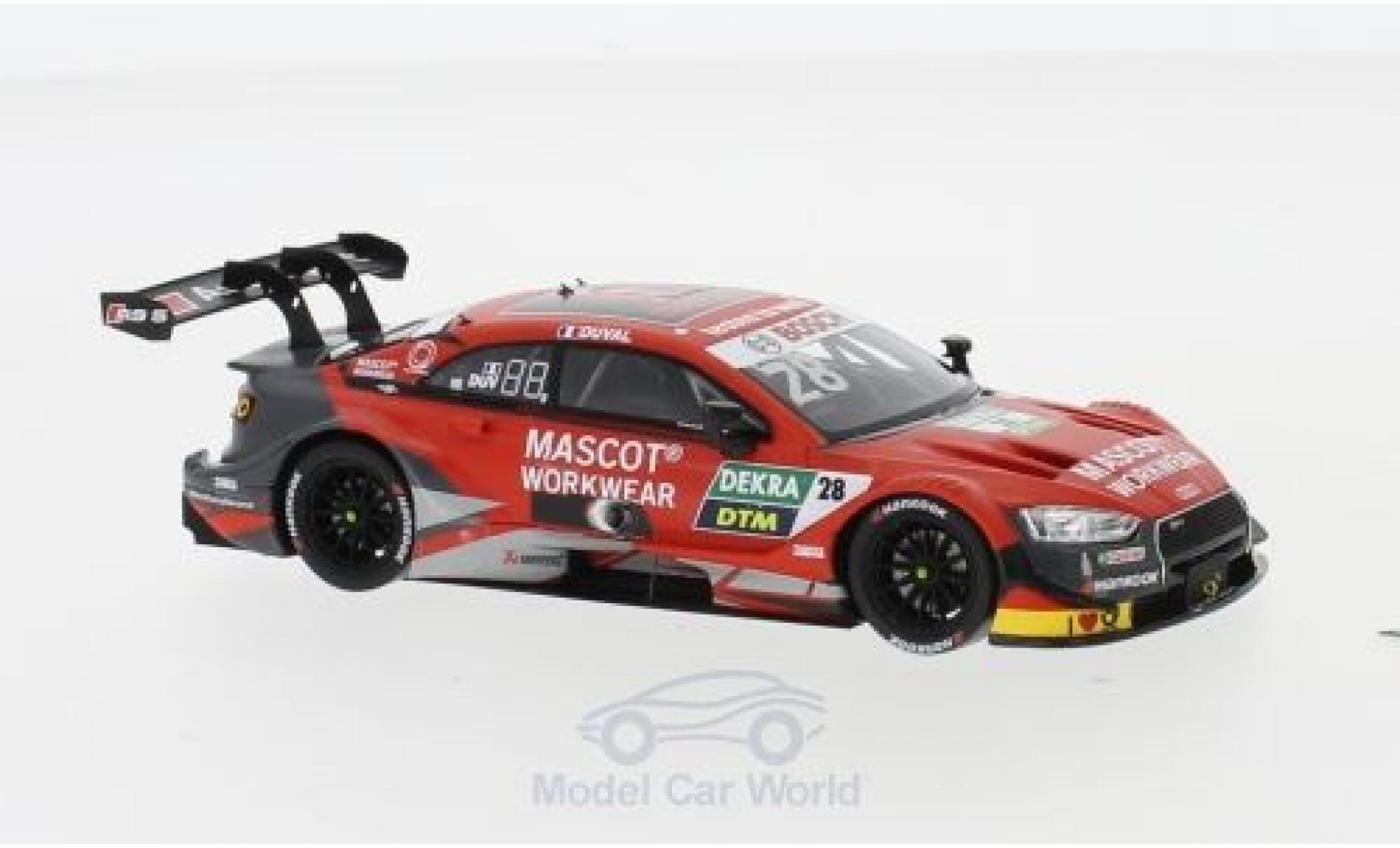 Audi RS5 1/43 Spark RS 5 DTM No.28 DTM 2019 L.Duval modelauto