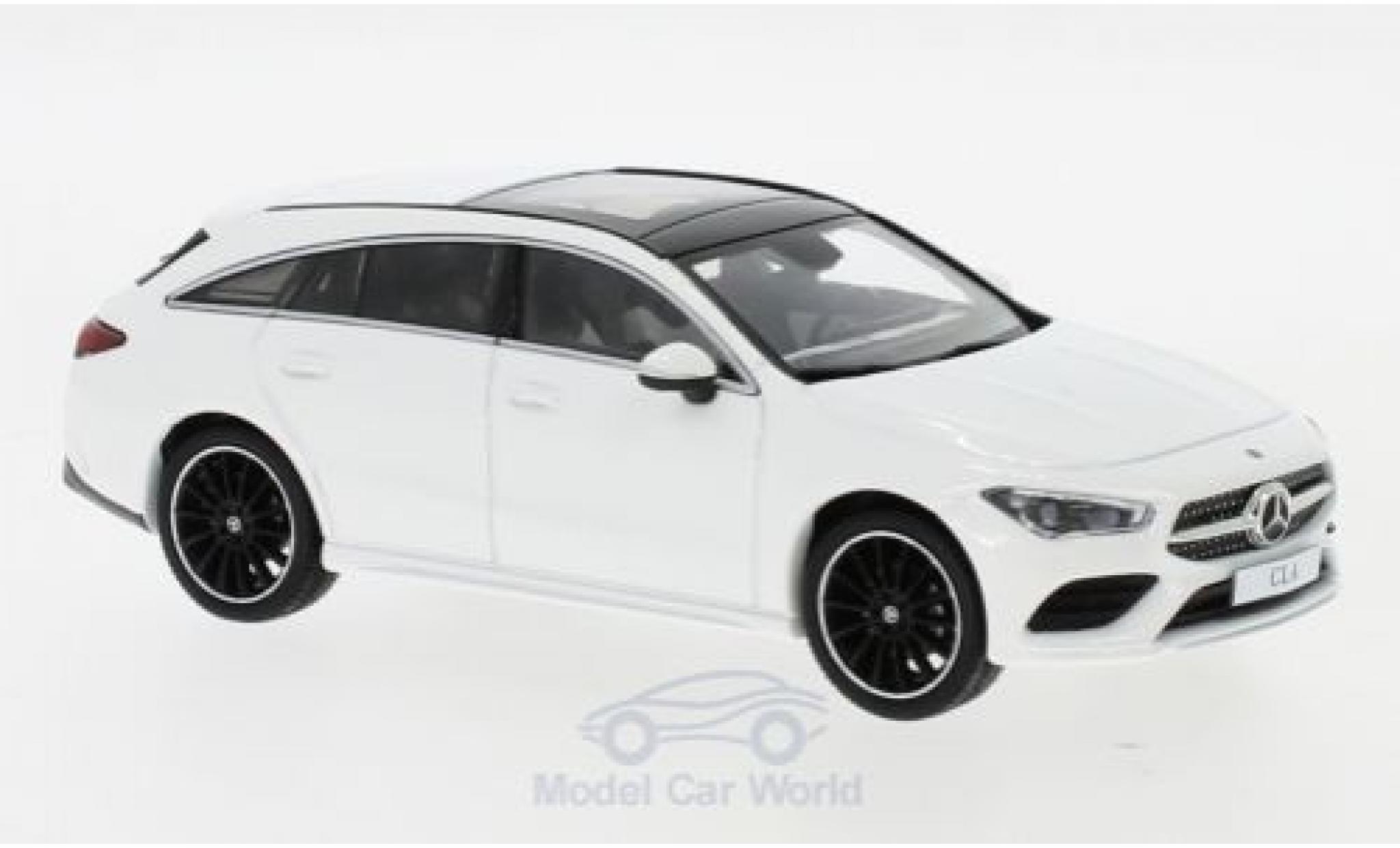 Mercedes CLA 1/43 Spark Shooting Brake wit 2019 modelauto