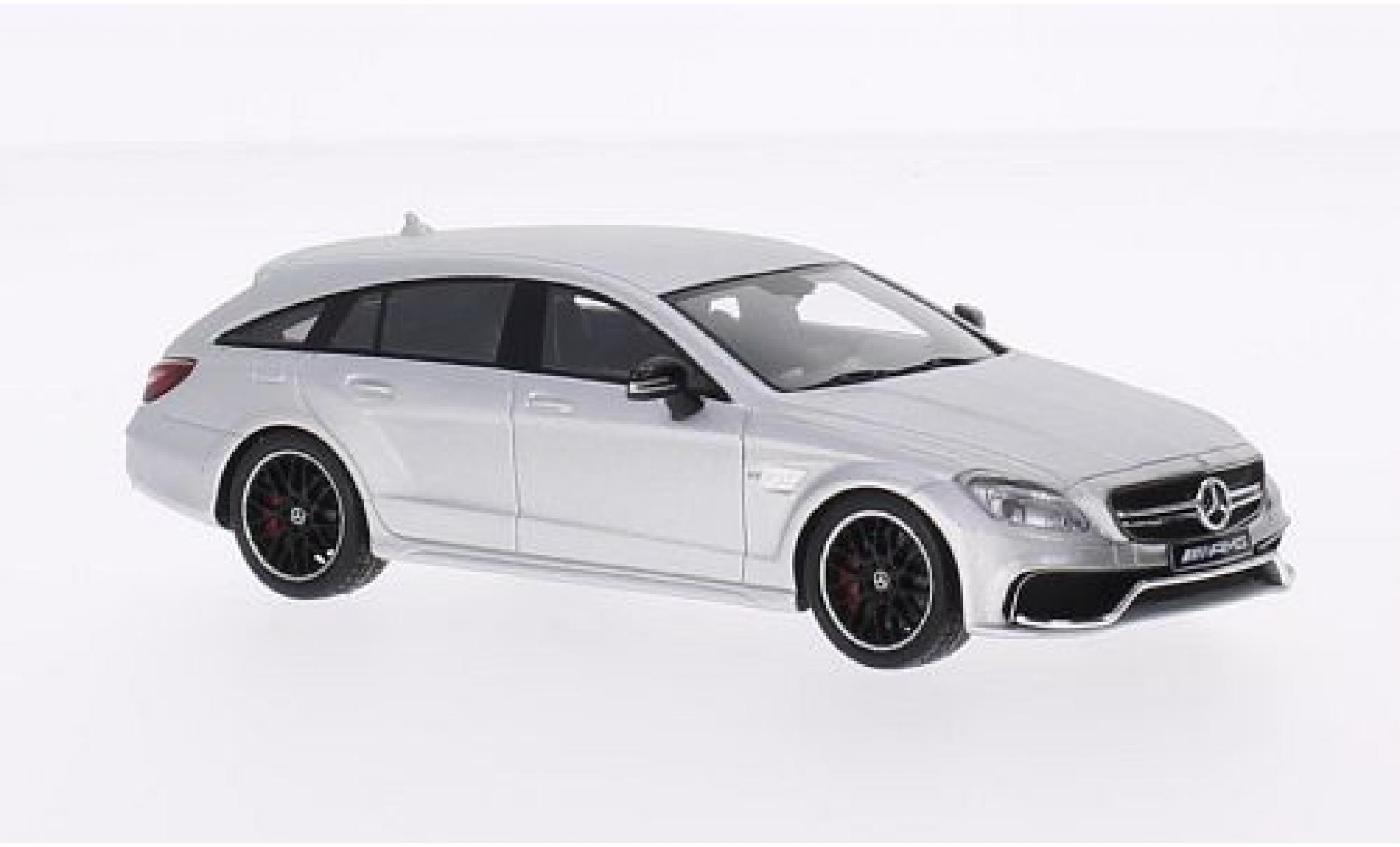 Mercedes CLS 1/43 Spark 63 AMG 4Matic Shooting Brake grijs modelauto