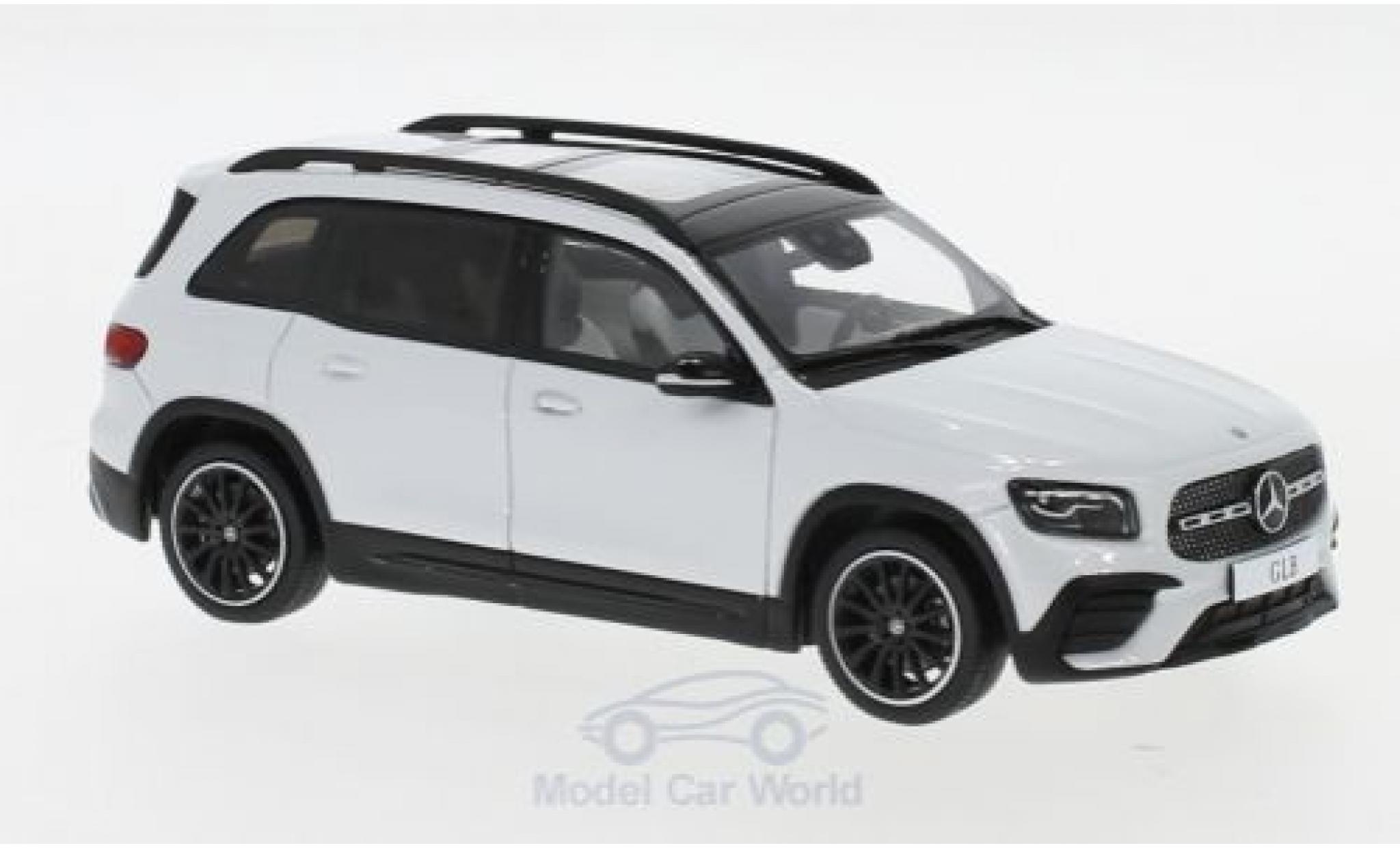 Mercedes Classe G 1/43 Spark GLB (X247) metallic wit 2019 modelauto