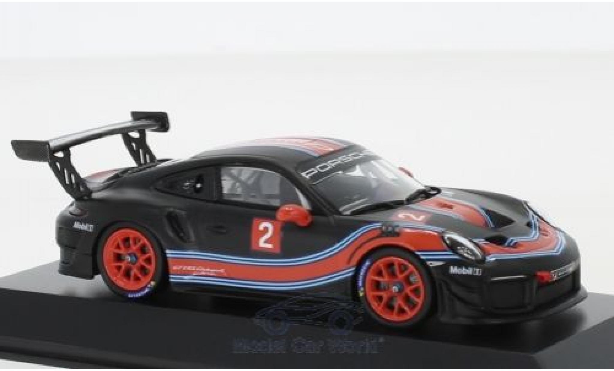 Porsche 991 GT2 RS 1/43 Spark 911 ( II) GT2 RS Clubsport matt-zwart/Dekor modelauto