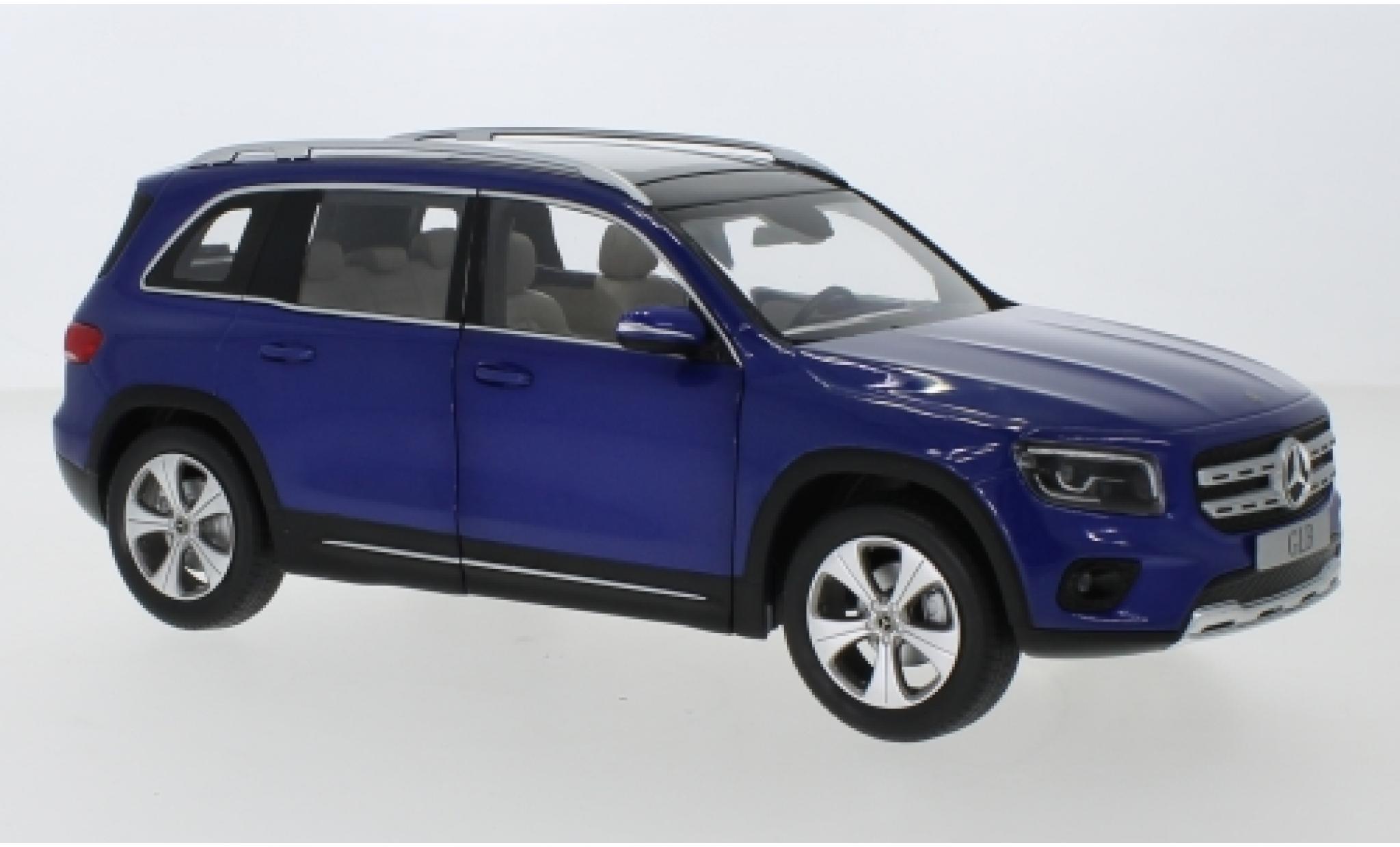Mercedes Classe G 1/18 Z Models GLB (X247) metallic blauw modelauto