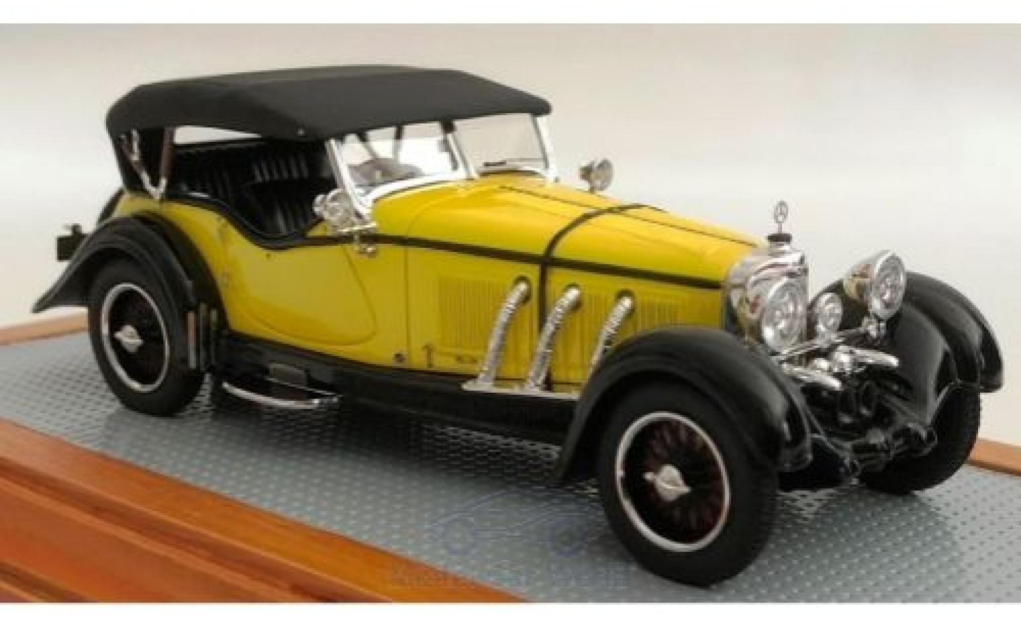 Mercedes Classe GLA 1/43 Ilario S-Type 26/180 Sports Tourer Buhne geel/zwart 1928 sn35920 Gl&auml;ser modelauto