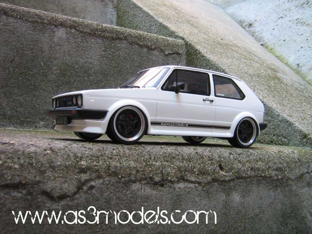 Volkswagen Golf 1 GTI 1/18 Ottomobile 1 GTI Oettinger preparation porsche modelauto