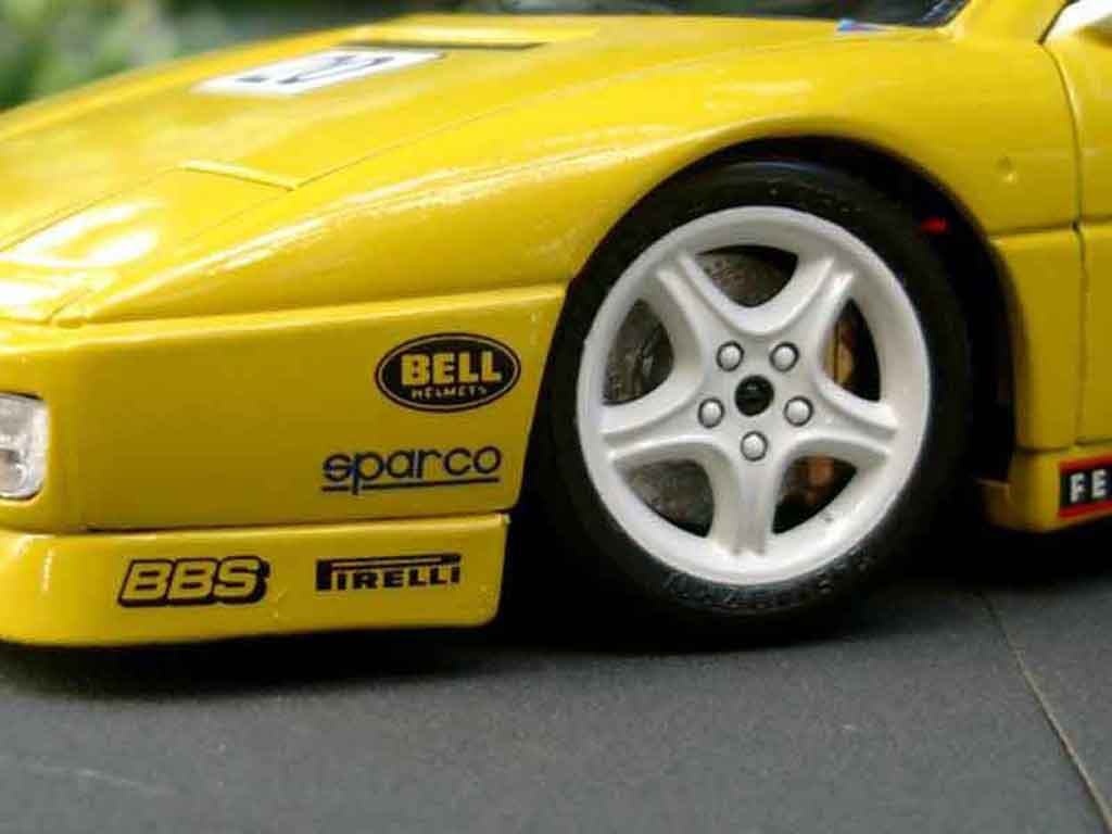 Ferrari 348 TB race car 1/18 Burago