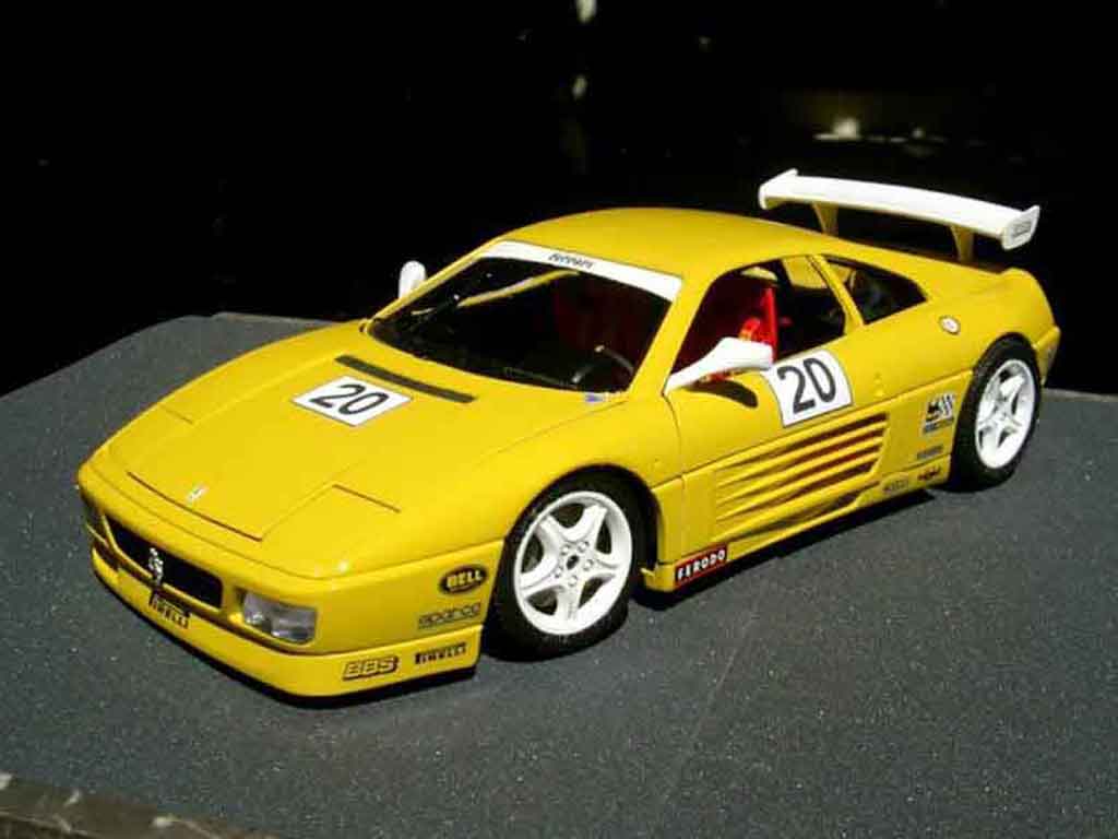 Ferrari 348 TB race car 1/18 Burago