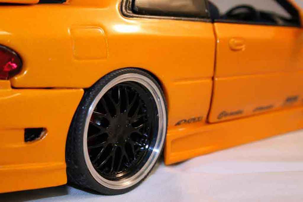 Subaru Impreza Type R gt turbo sti oranje 1/18 Autoart
