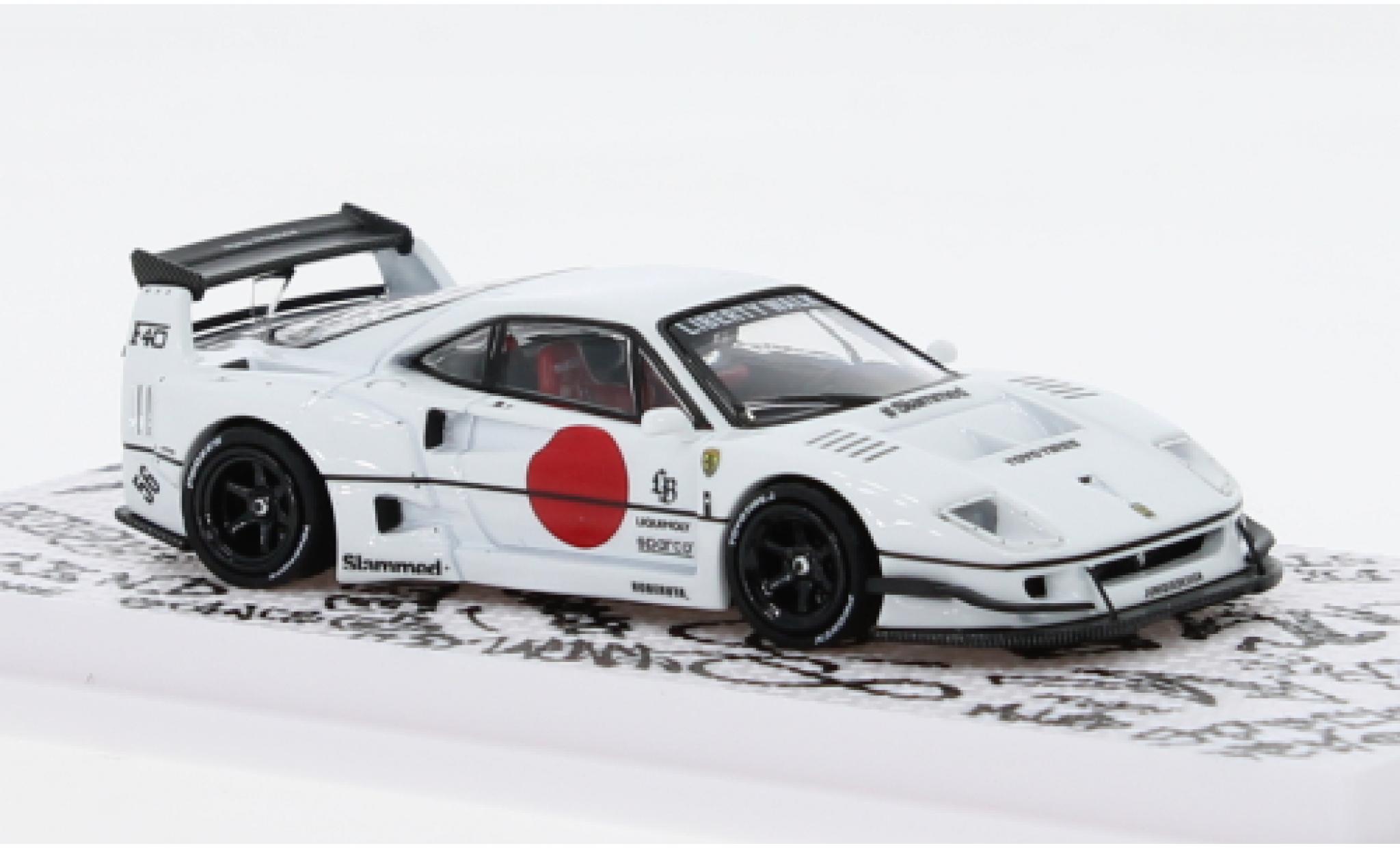Ferrari F40 1/64 INNO64 LBWK wit/D&eacute;corer modelauto