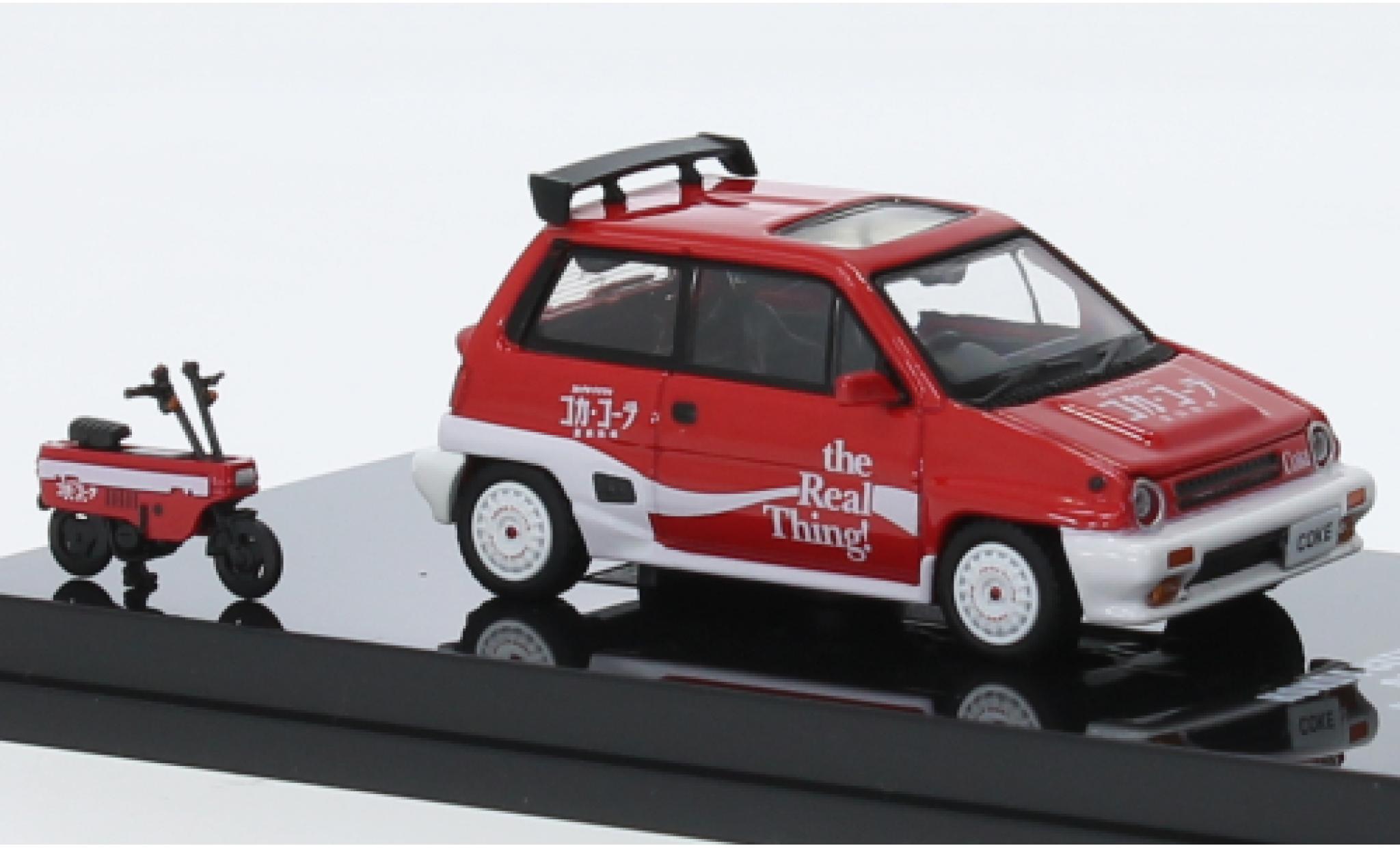 Honda City 1/64 INNO64 Turbo II RHD Coca Cola modelauto