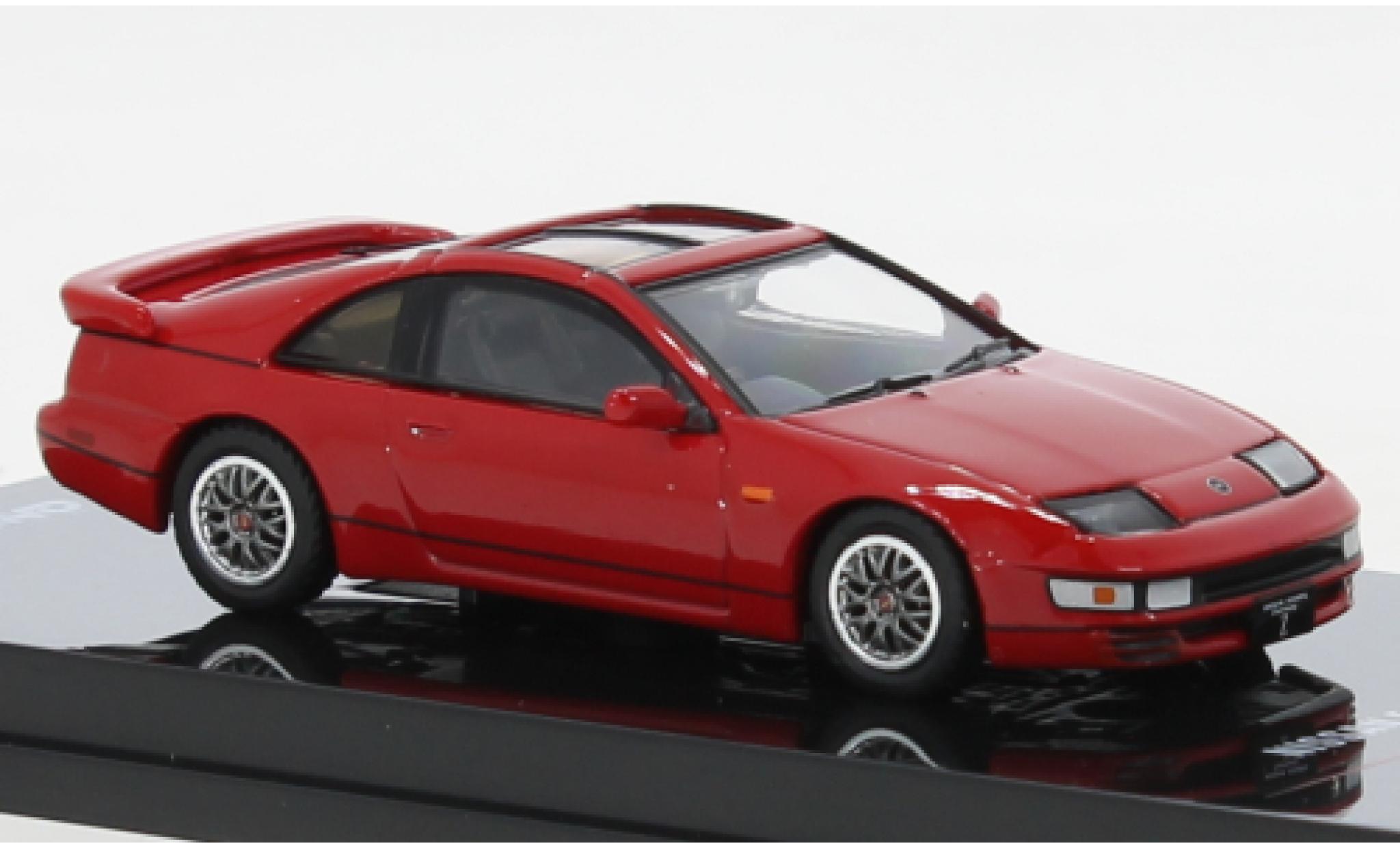 Nissan Fairlady Z 1/64 INNO64 (Z32) rood RHD modelauto