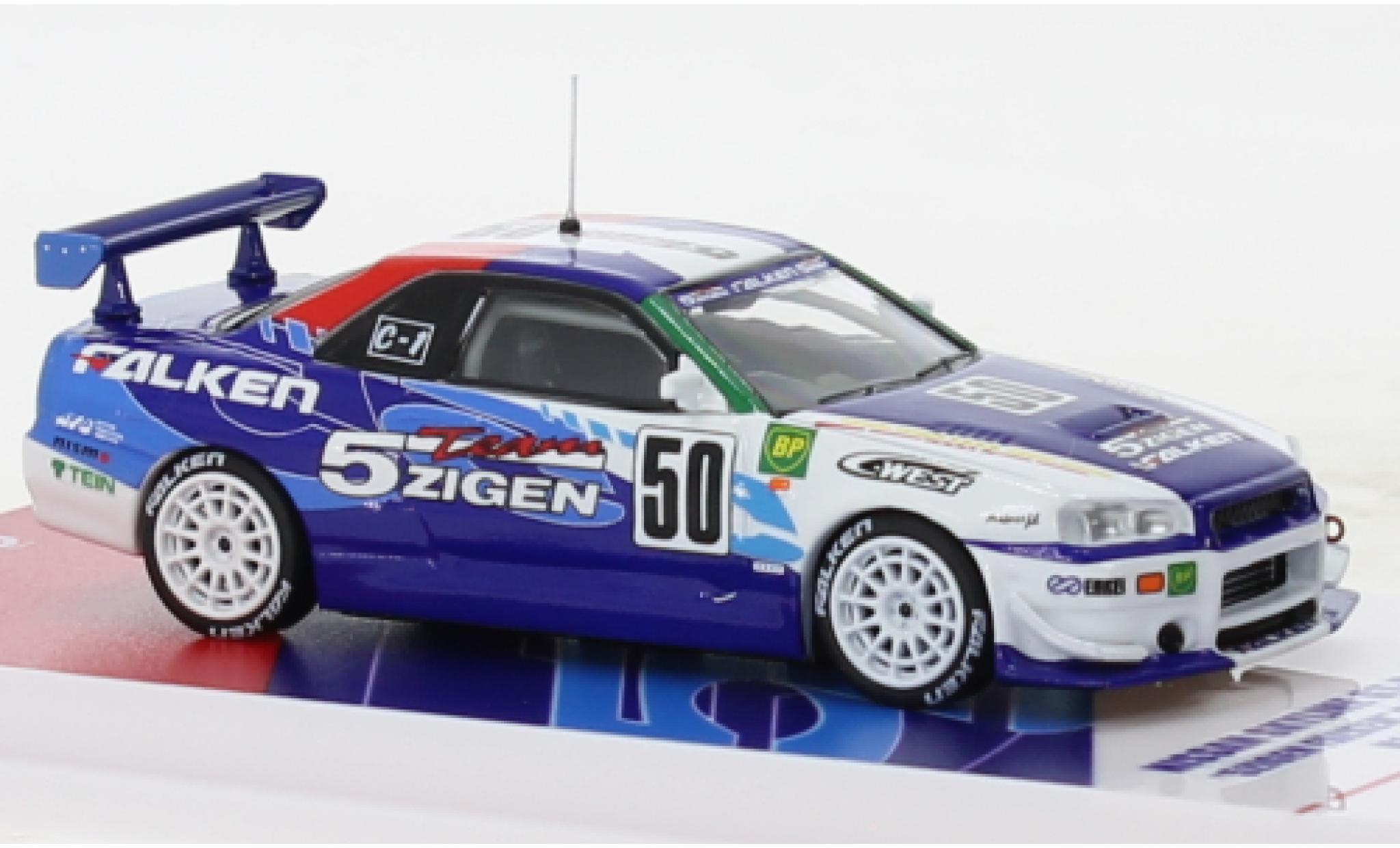Nissan Skyline 1/64 INNO64 GT-R (R34) RHD No.50 Super 2000 modelauto