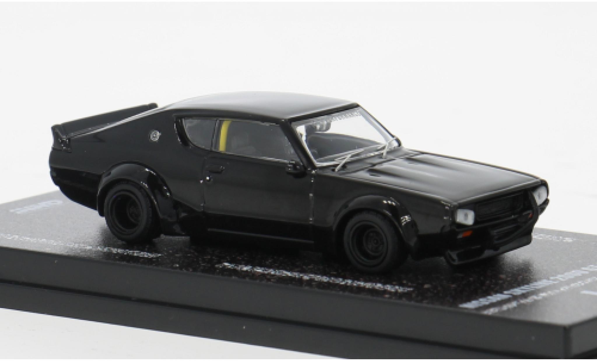 Nissan Skyline 1/64 INNO64 2000 GT-R zwart 1:64 modelauto