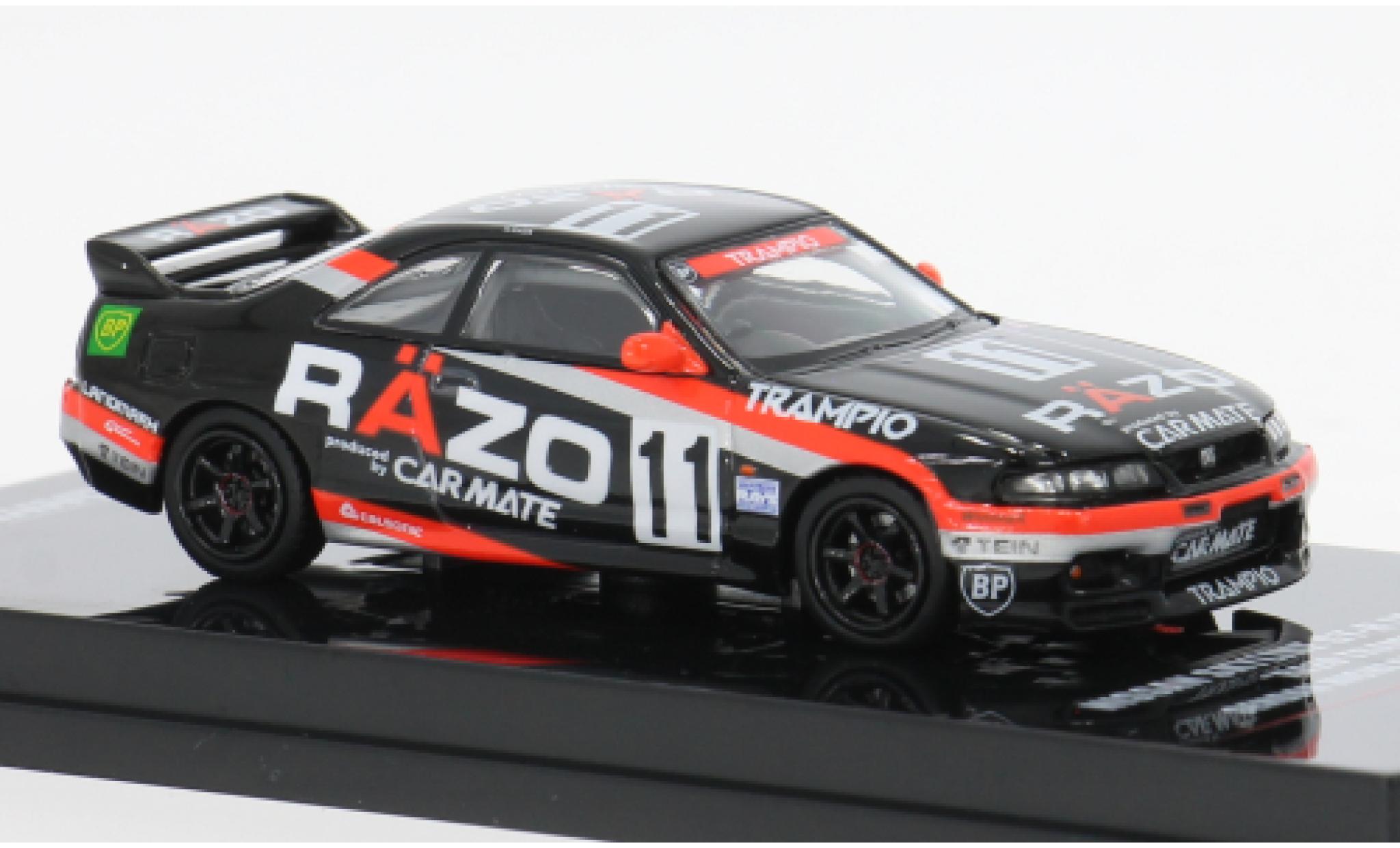 Nissan Skyline 1/64 INNO64 GT-R (R33) Super Taikyu Sendai Highland 1994 Razo Trampio #11 1:64 modelauto