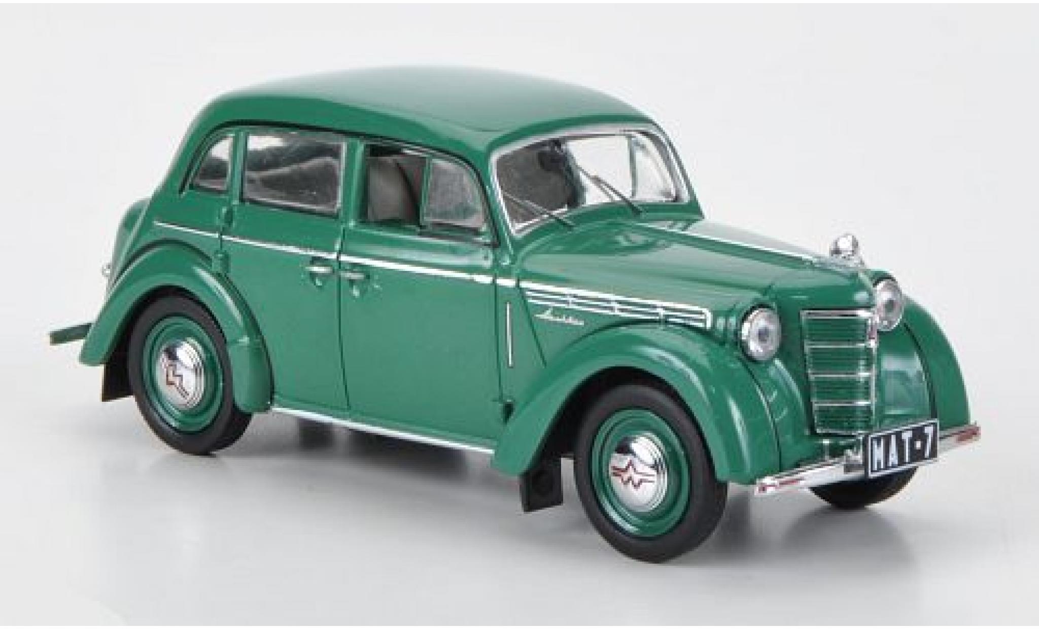 Moskwitsch 401 1/43 IST Models groen 1955 modelauto