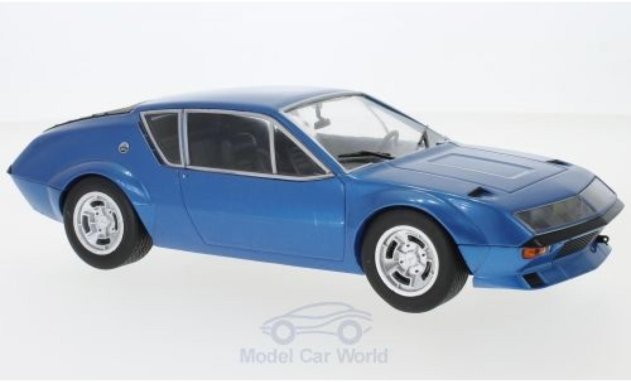 Alpine A310 1/18 IXO Renault A 310 metallic blauw 1974 modelauto