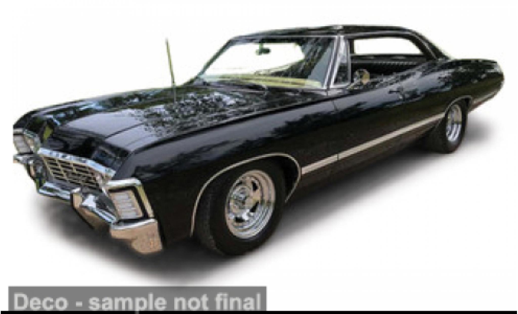 Chevrolet Impala 1/43 IXO America Sport Sedan zwart 1967 1:43 modelauto
