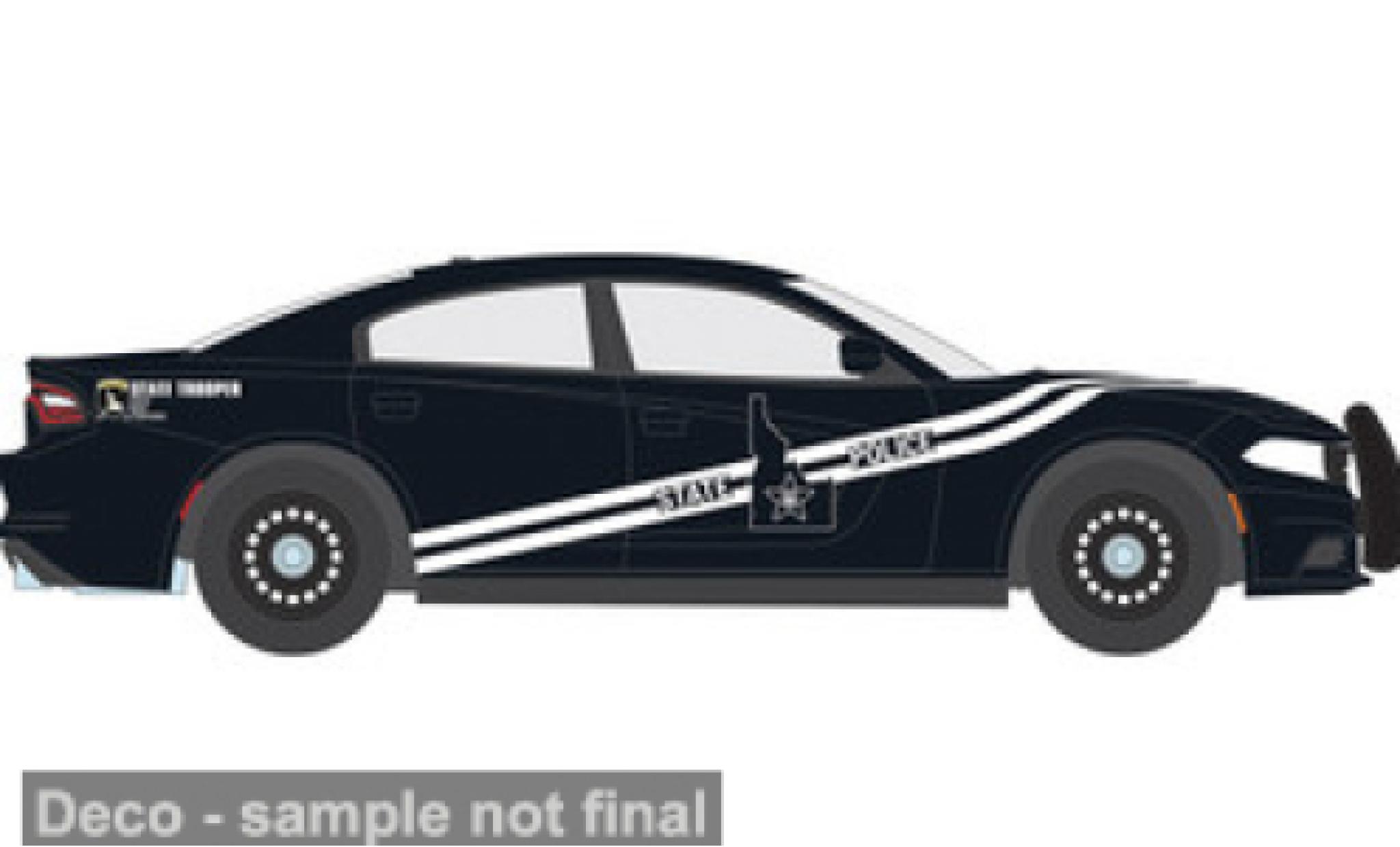 Dodge Charger 1/64 IXO America Pursuit 2023 Idaho State Politie 1:64 modelauto
