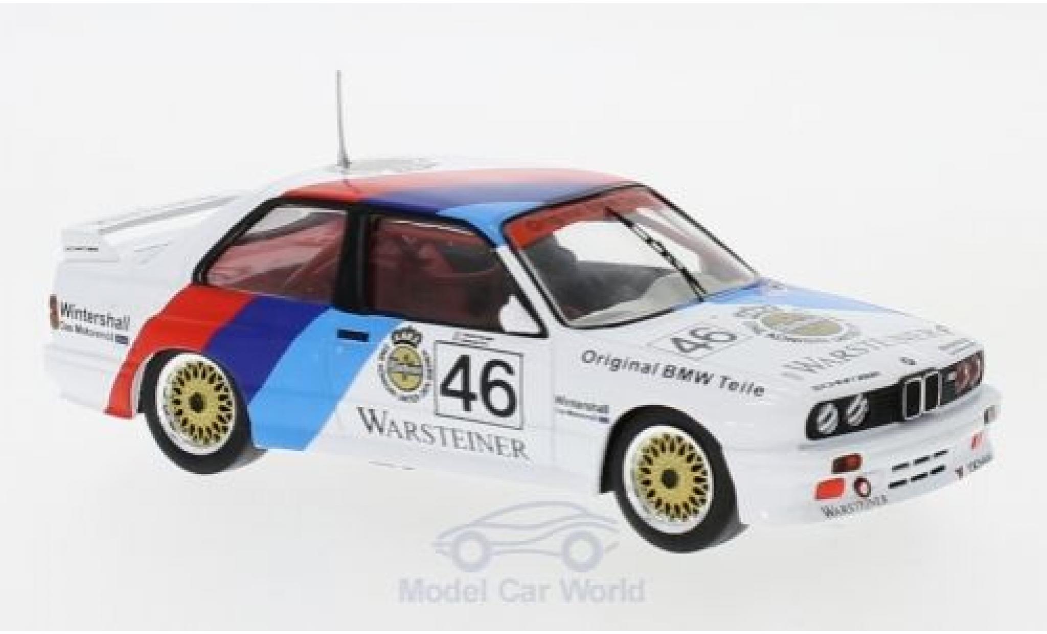 Bmw M3 E30 1/43 IXO (E30) No.46 Motorsport WTCC 1987 E.Pirro/R.Ravaglia modelauto