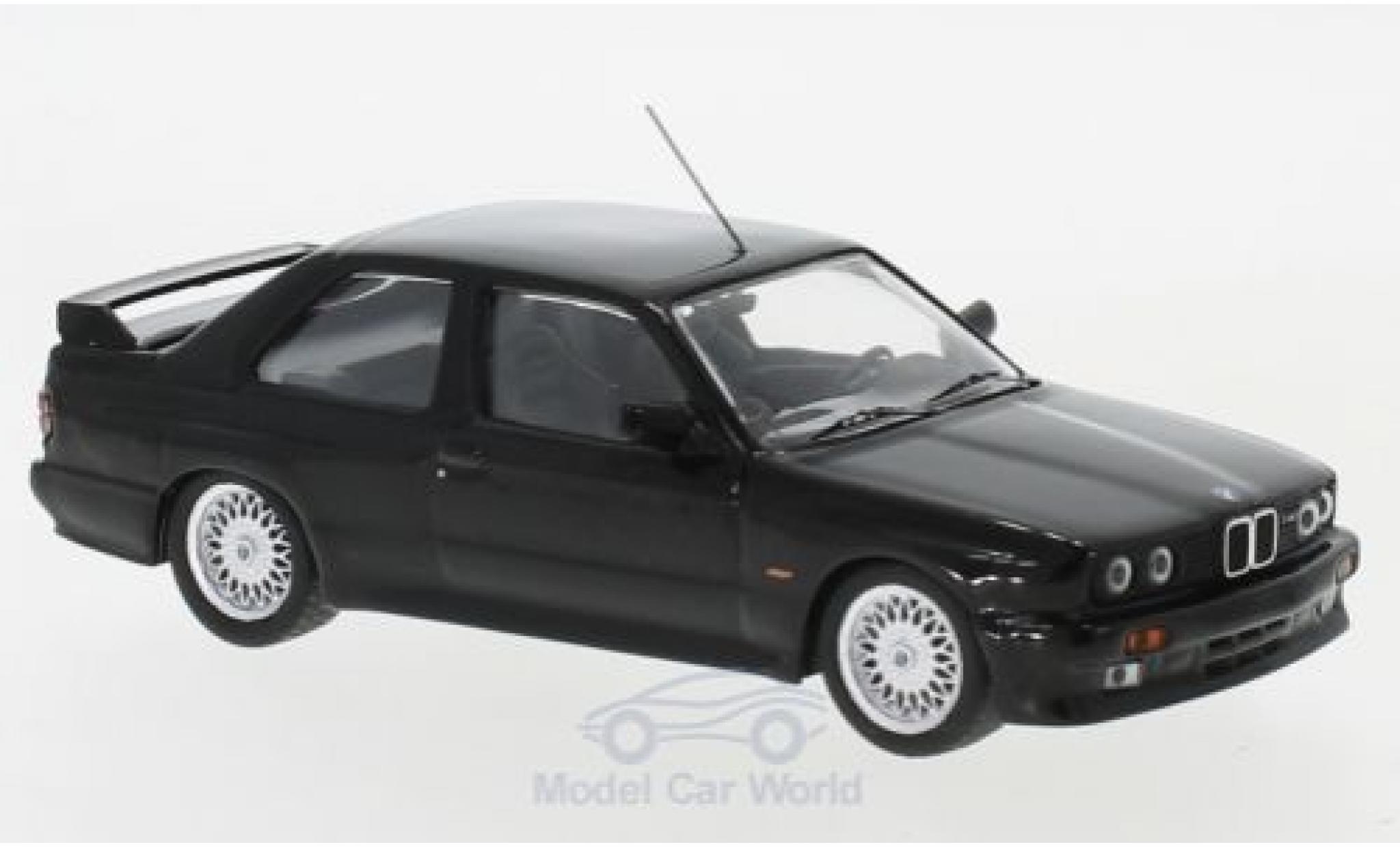 Bmw M3 1/43 IXO Sport Evolution zwart 1990 modelauto