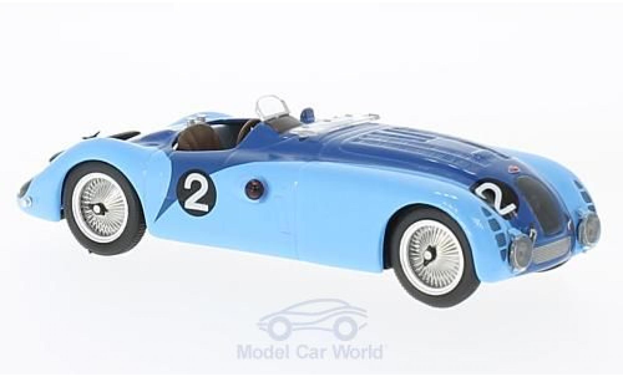 Bugatti 57 S 1/43 IXO Type G RHD No.2 24h Le Mans 1937 J-P.Wimille/R.Benoist modelauto