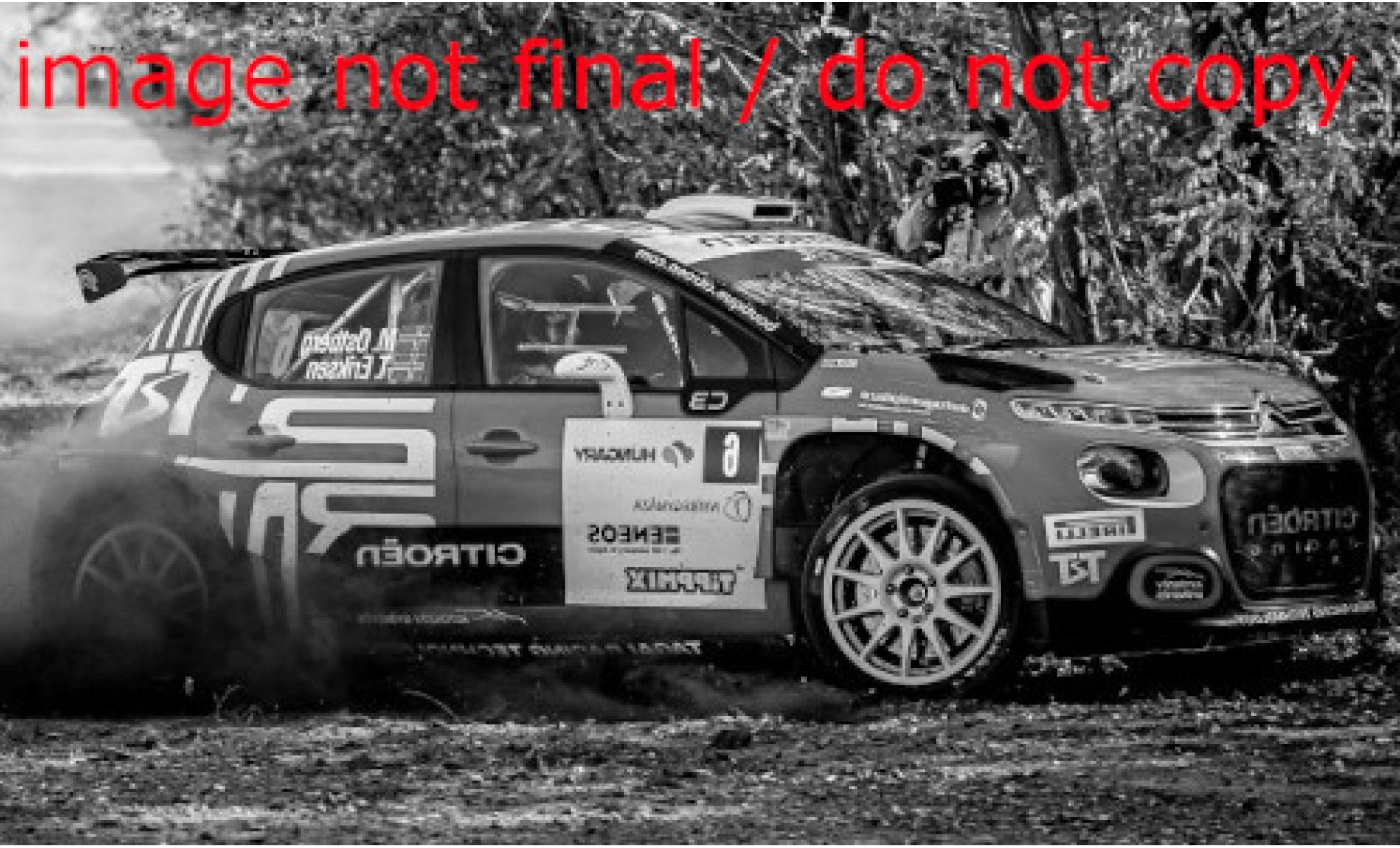 Citroen C3 1/43 IXO Rally2 No.6 ERC Rally Ungarn 2021 1:43 modelauto
