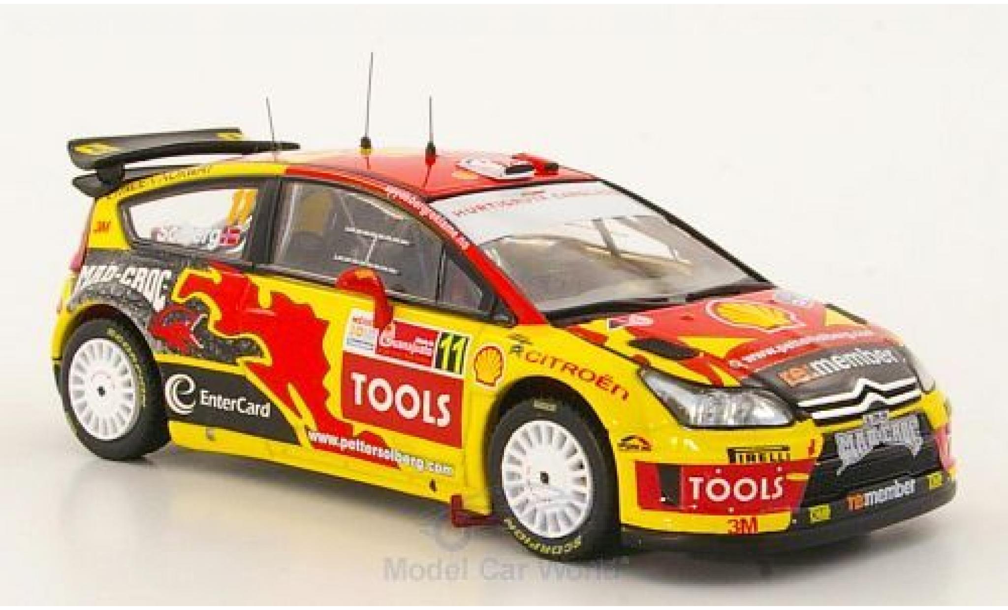 Citroen C4 WRC 1/43 IXO WRC No.11 Rallye WM Rallye Mexico 2010 P.Solberg/D.Mills modelauto