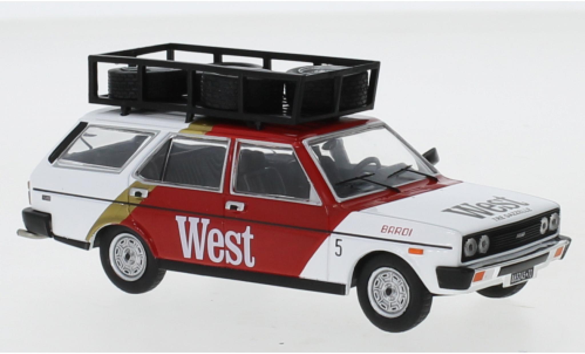 Fiat 131 1/43 IXO Panorama West 1979 Assistance modelauto
