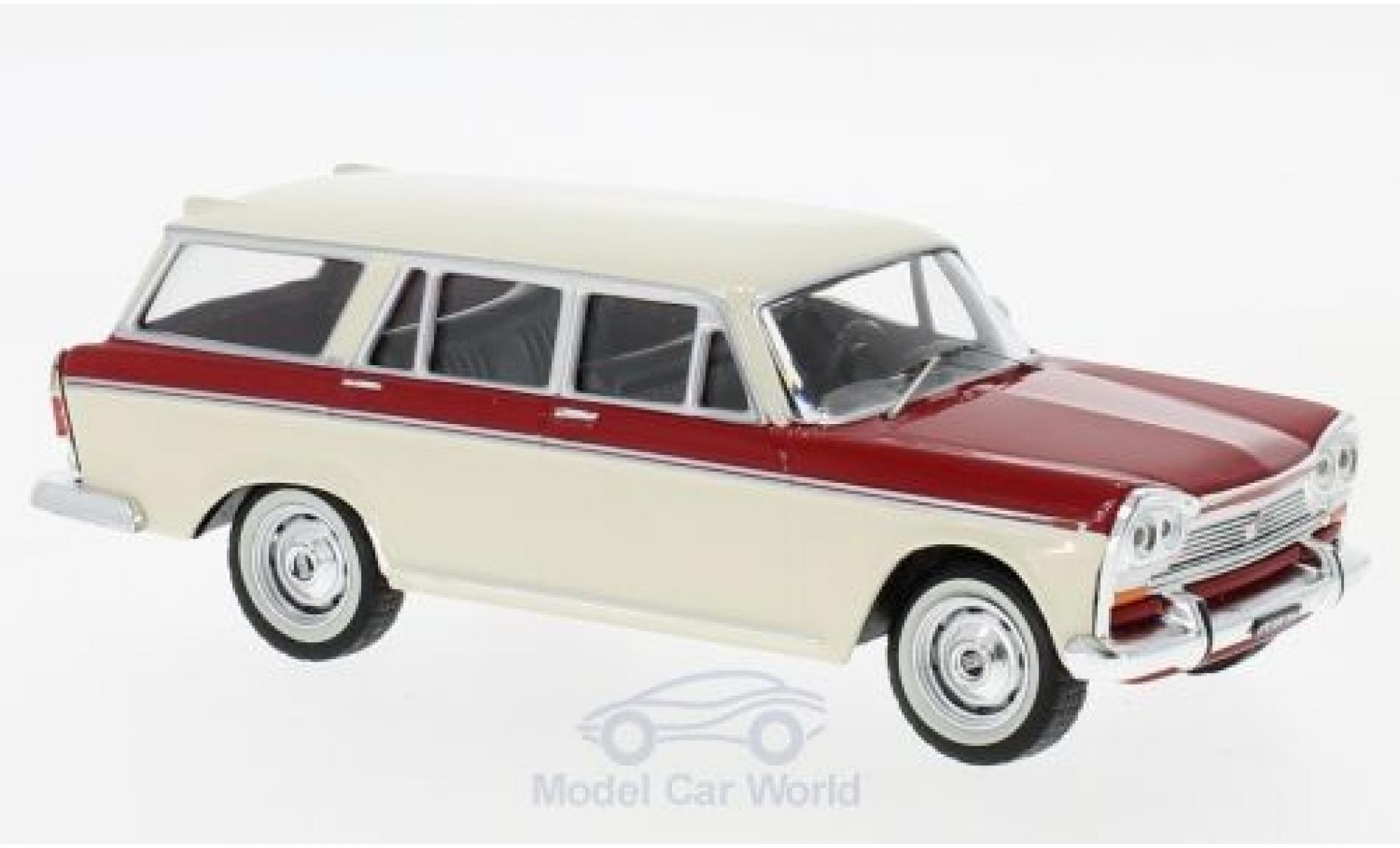 Fiat 2300 1/43 IXO Familiare beige/rood 1965 modelauto