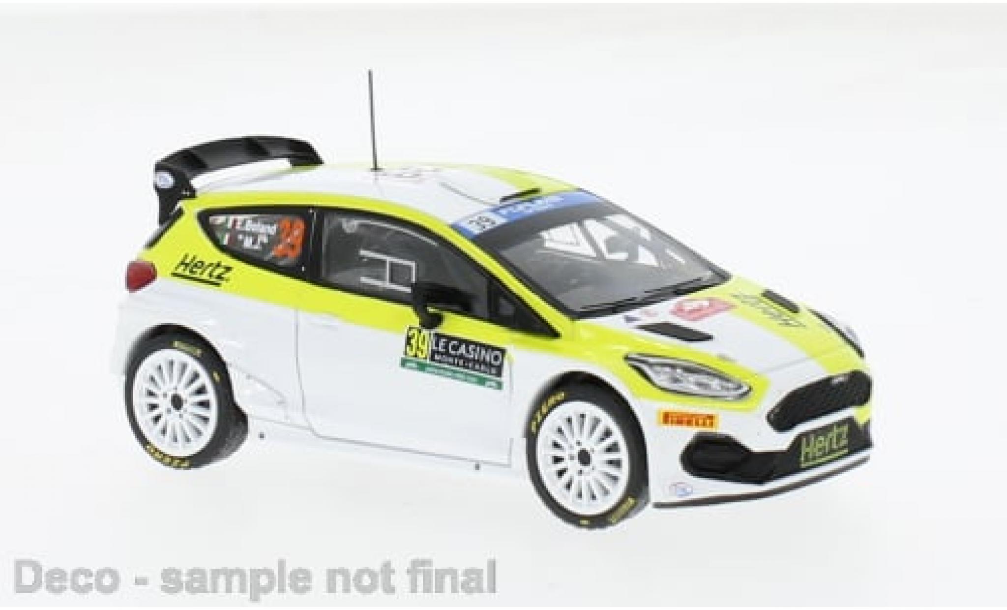 Ford Fiesta 1/43 IXO Rally2 No.39 WRC Rallye Monte Carlo 2024 1:43 modelauto