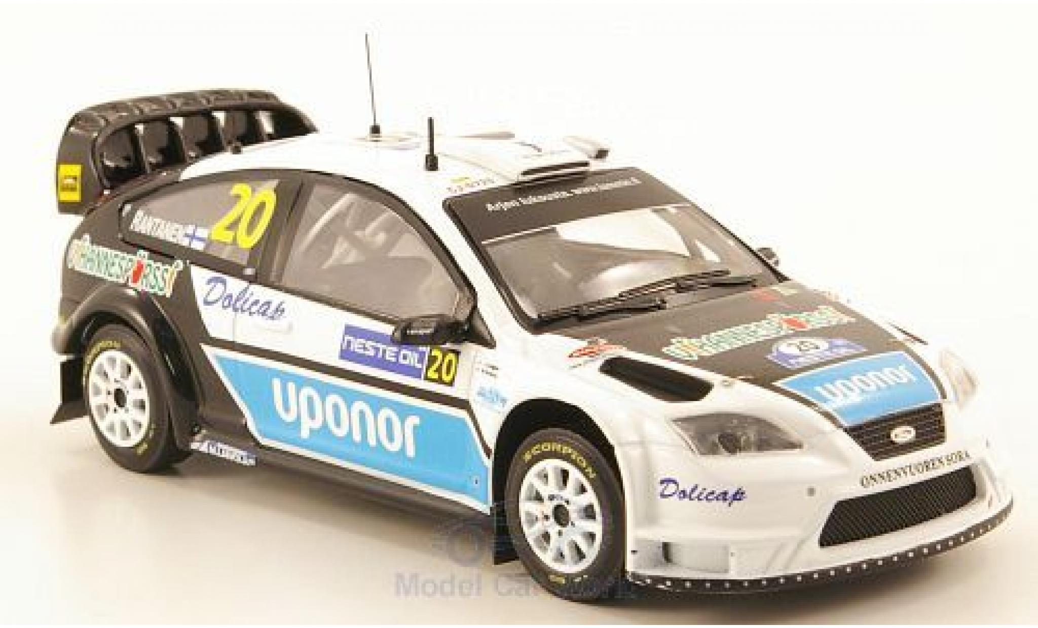 Ford Focus 1/43 IXO WRC No.20 Uponor WRC Rally Finnland 2008 modelauto
