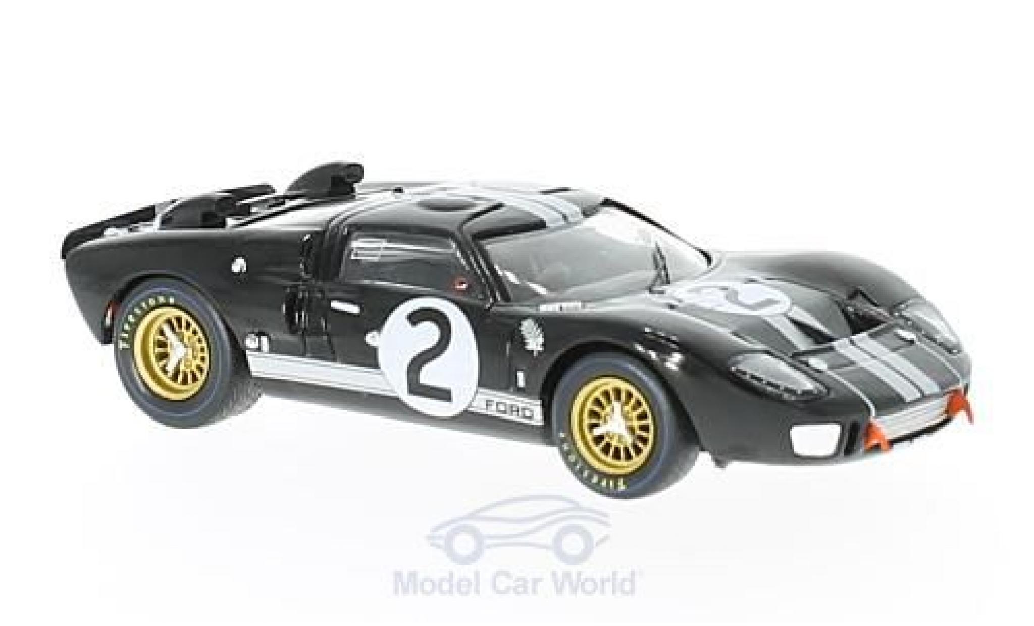 Ford GT40 1/43 IXO GT 40 MK II No.2 24h Le Mans 1966 C.Amon/B.McLaren modelauto