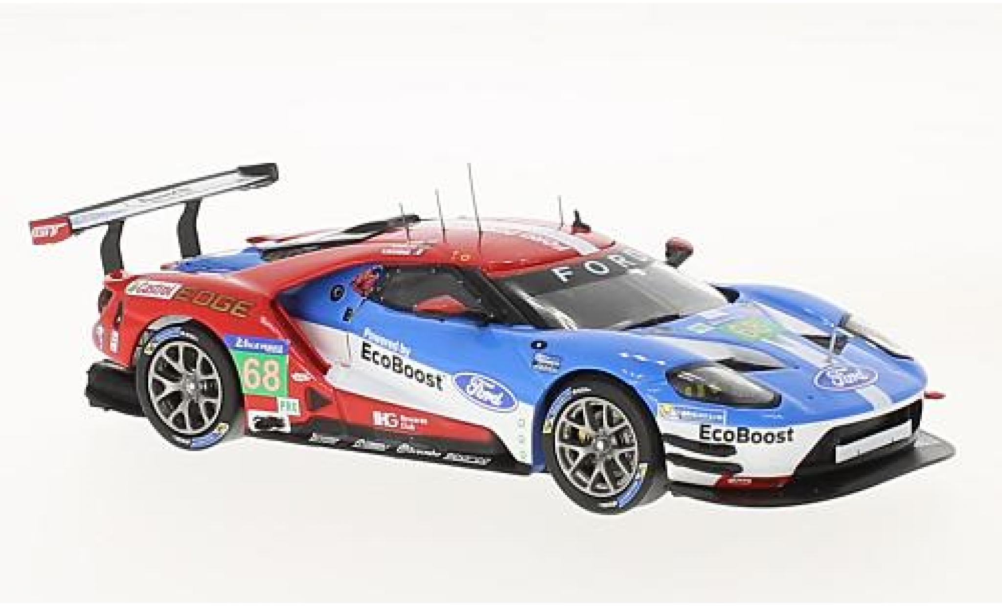 Ford GT 1/43 IXO No.68 E PRO 24h Le Mans 2016 S.Bourdais/J.Hand/D.Muller modelauto