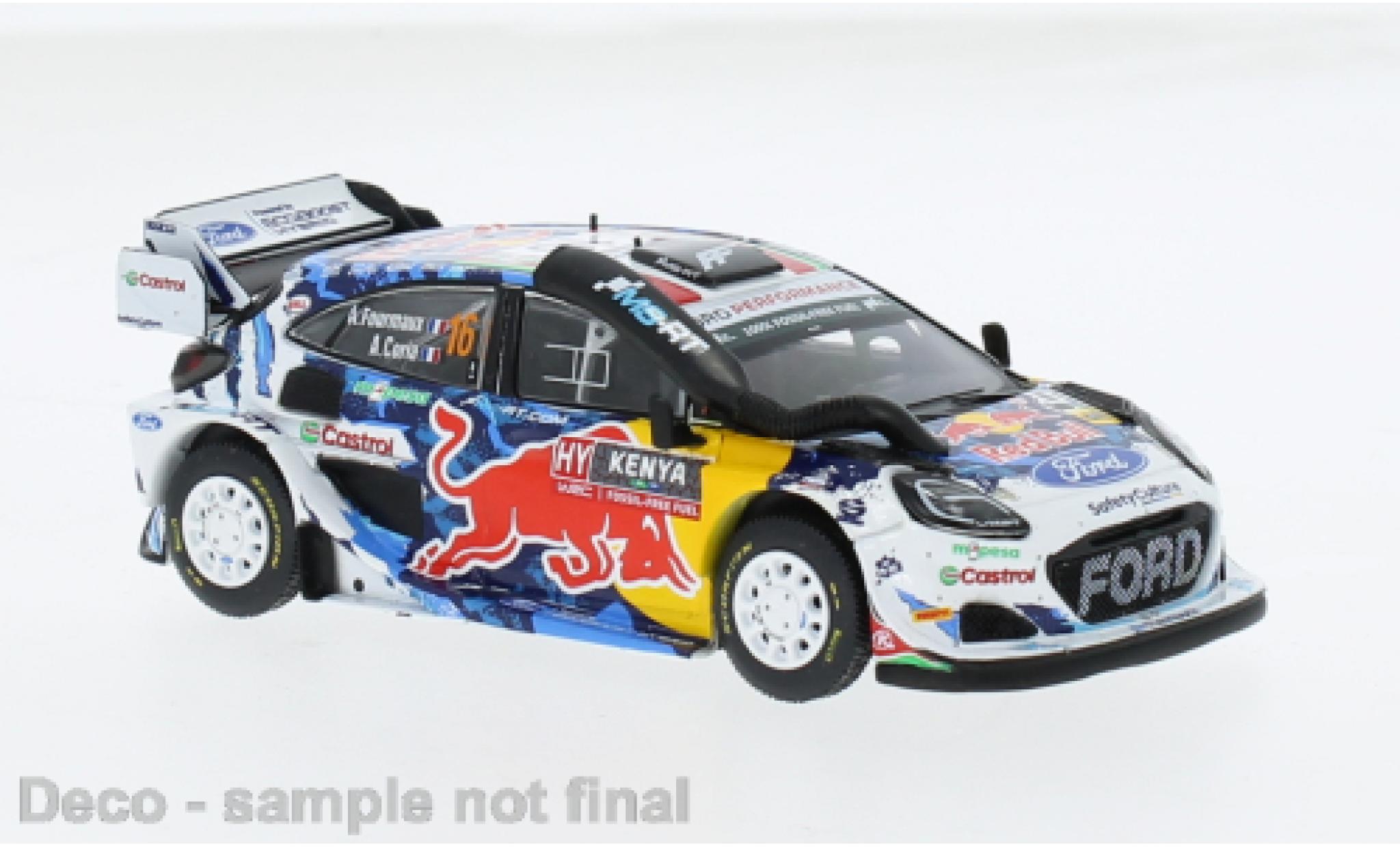 Ford Puma 1/43 IXO Rally 1 No.16 WRC Safari Rallye Kenia 2024 1:43 modelauto