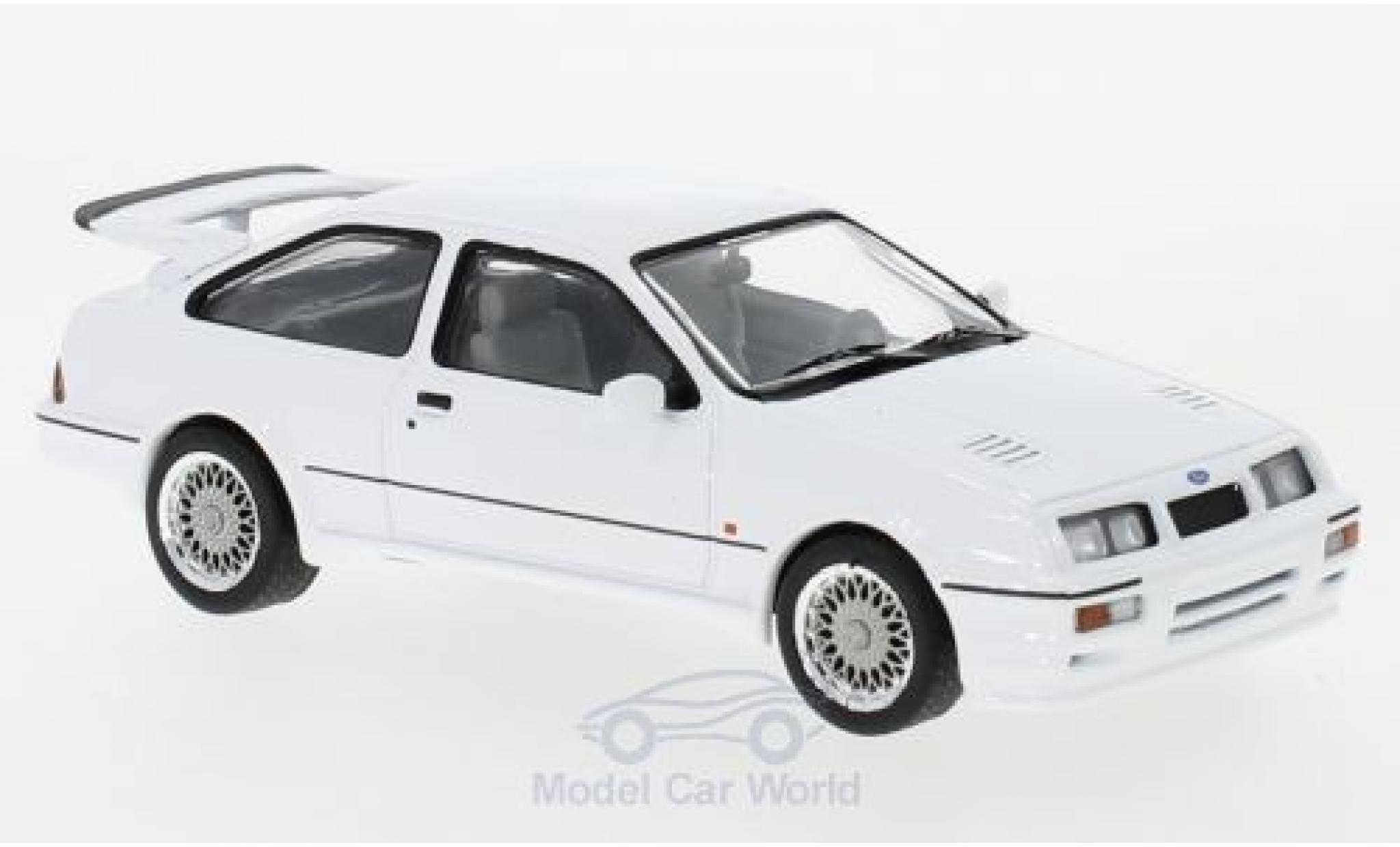 Ford Sierra 1/43 IXO RS Cosworth wit 1987 modelauto