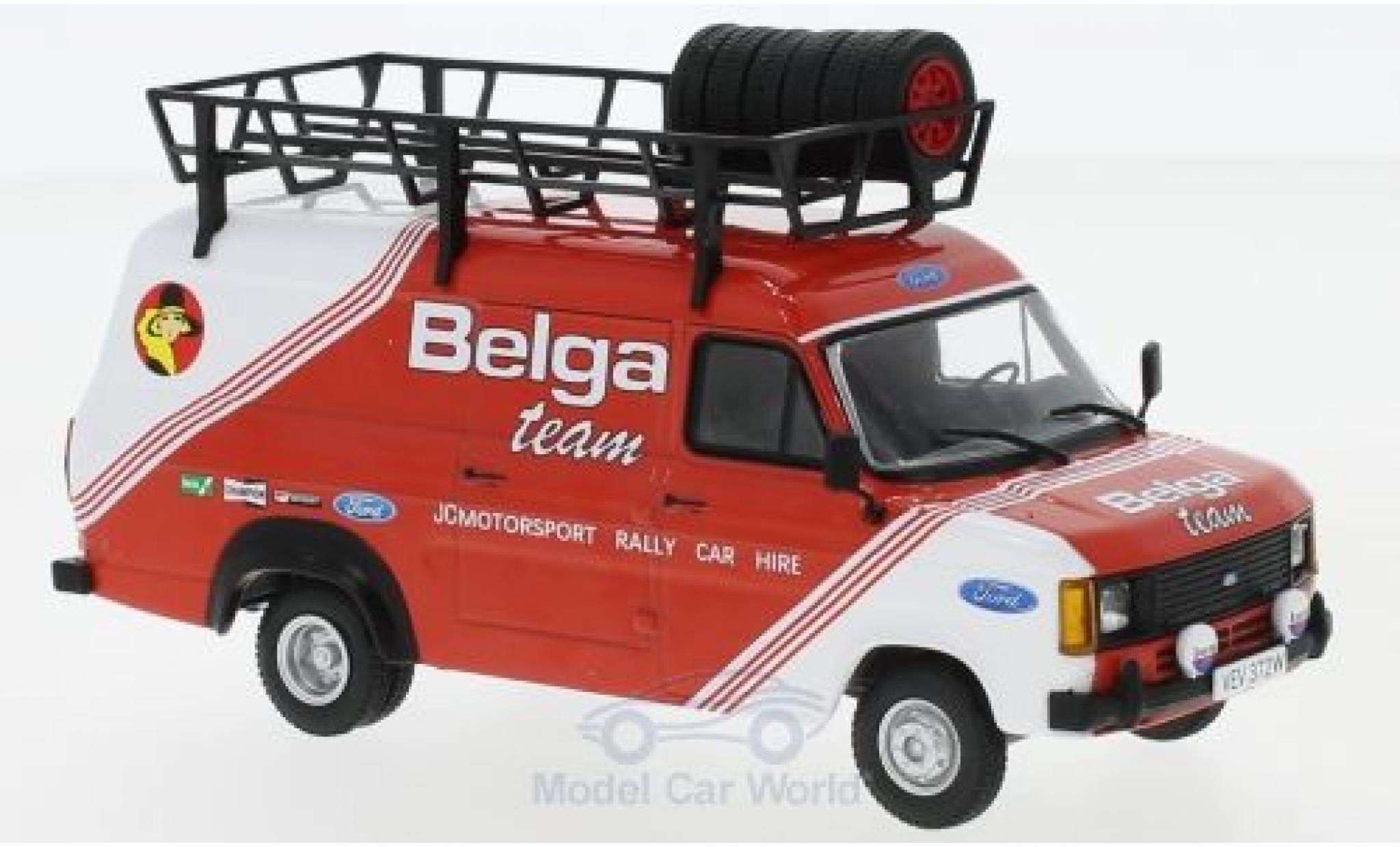 Ford Transit 1/43 IXO MKII Belga Team Belga 1981 Rally Assistance modelauto