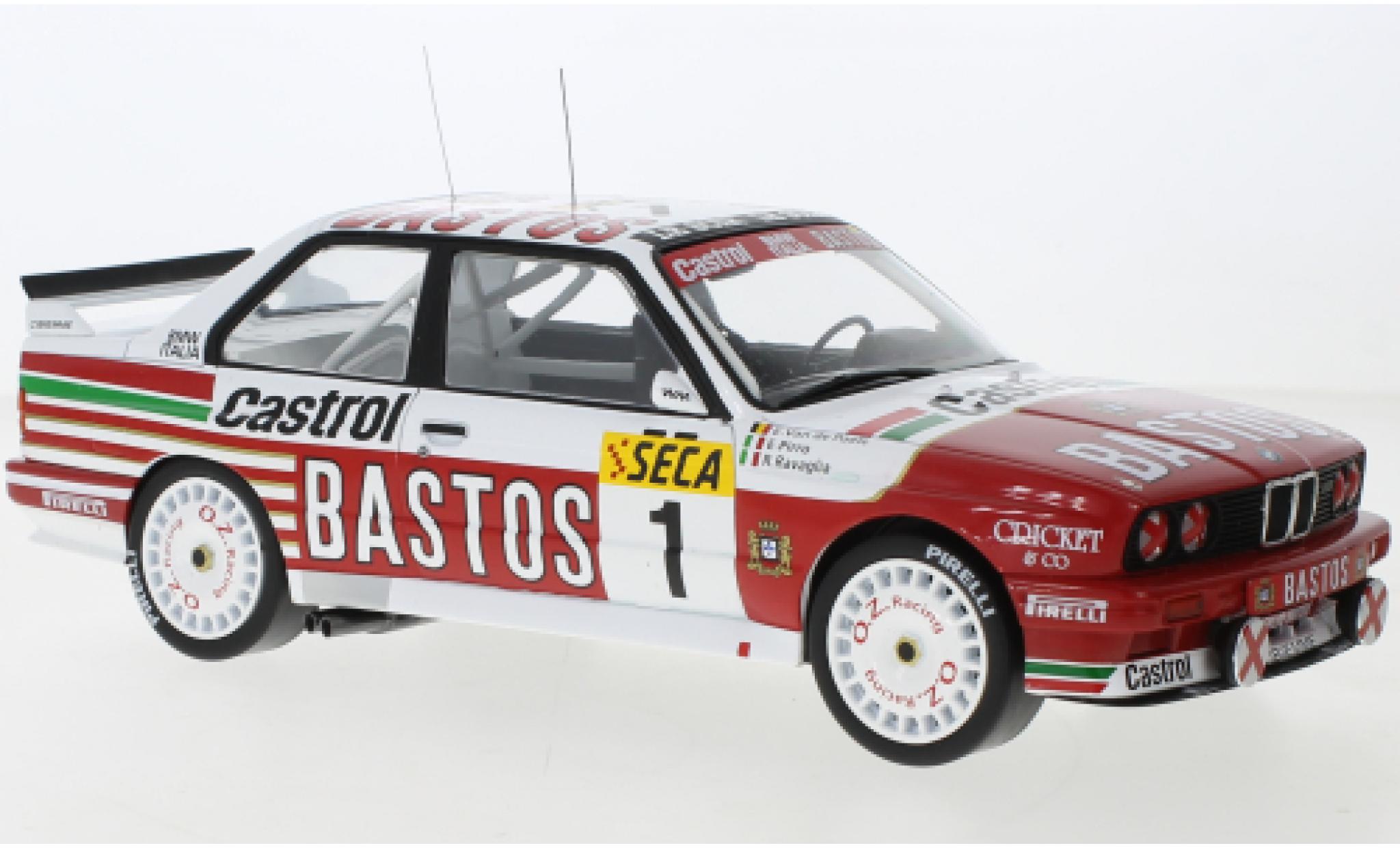 Bmw M3 1/18 IXO (E30) No.1 24h Spa 1991 modelauto
