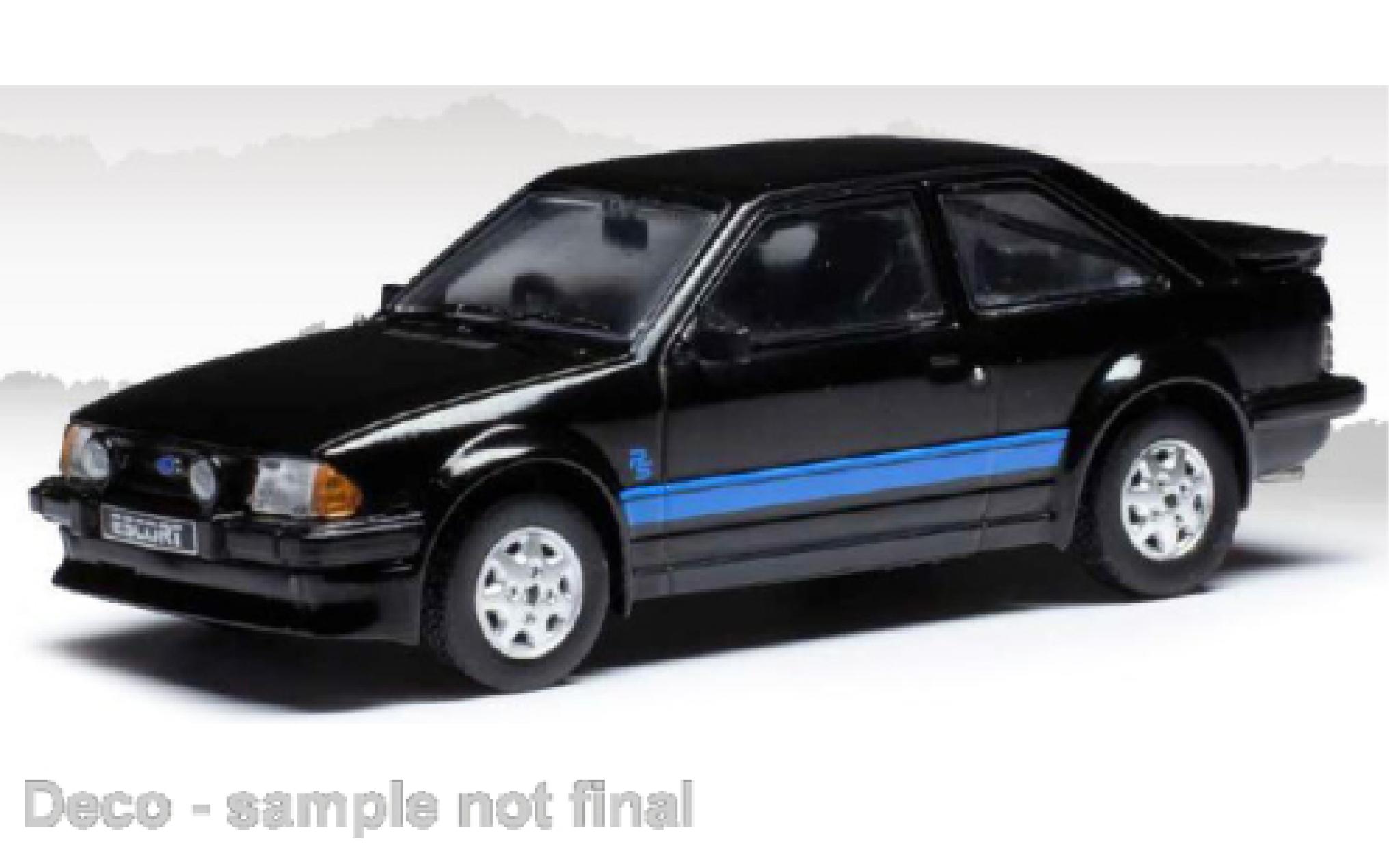 Ford Escort 1/43 IXO MK III RS Turbo wit 1984 modelauto